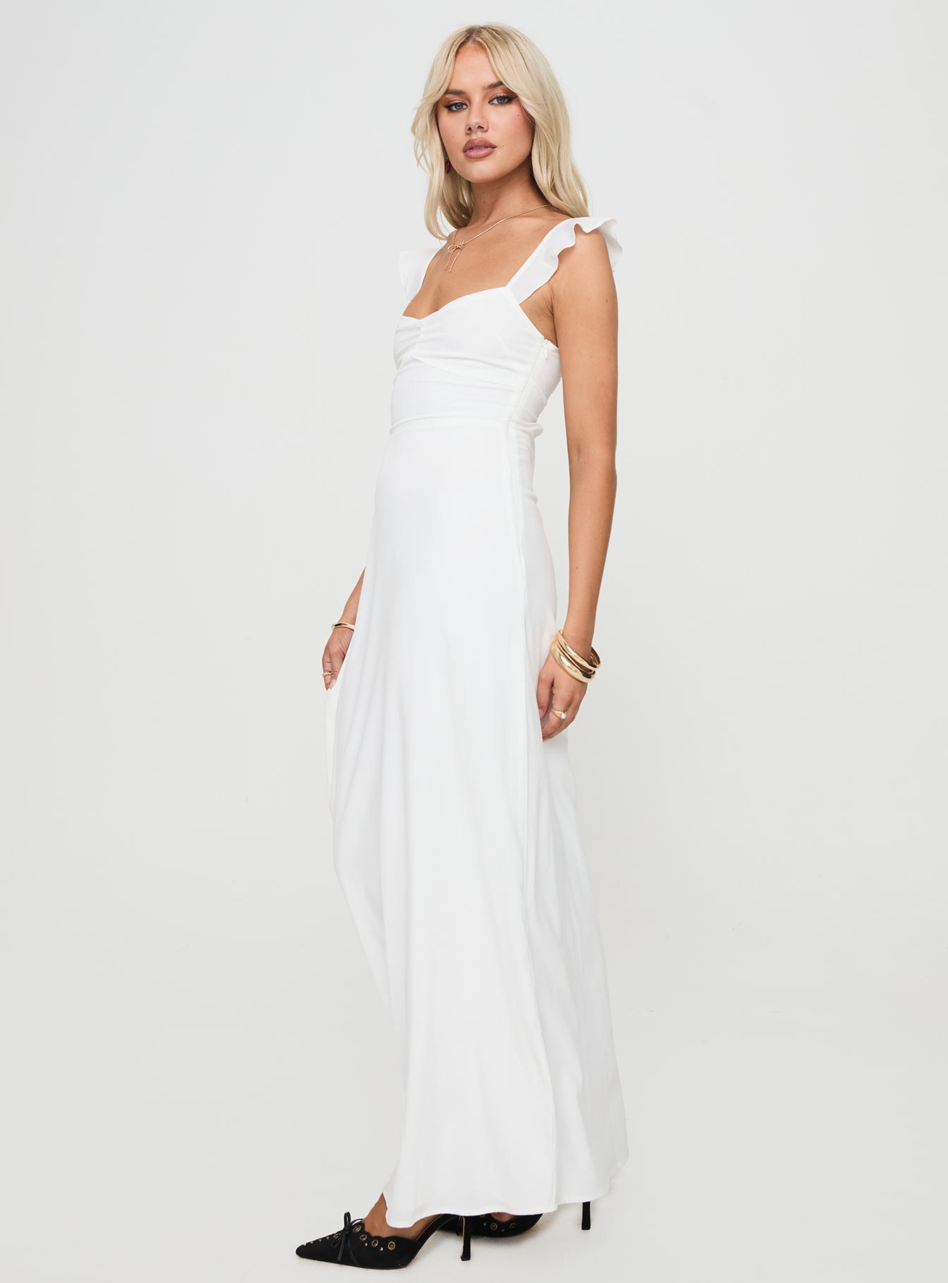Landon Maxi Dress White
