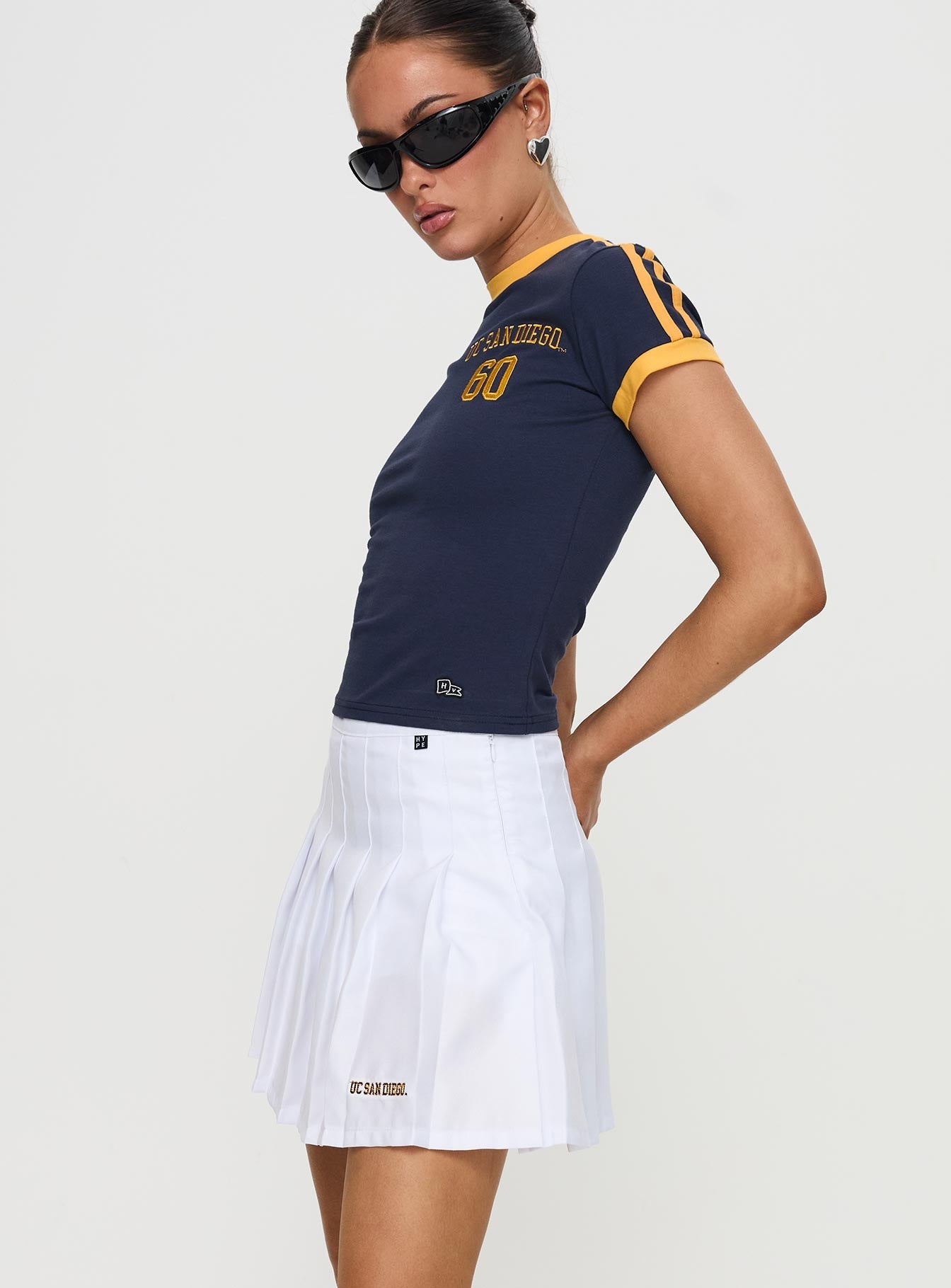 UCSD Tennis Skort White