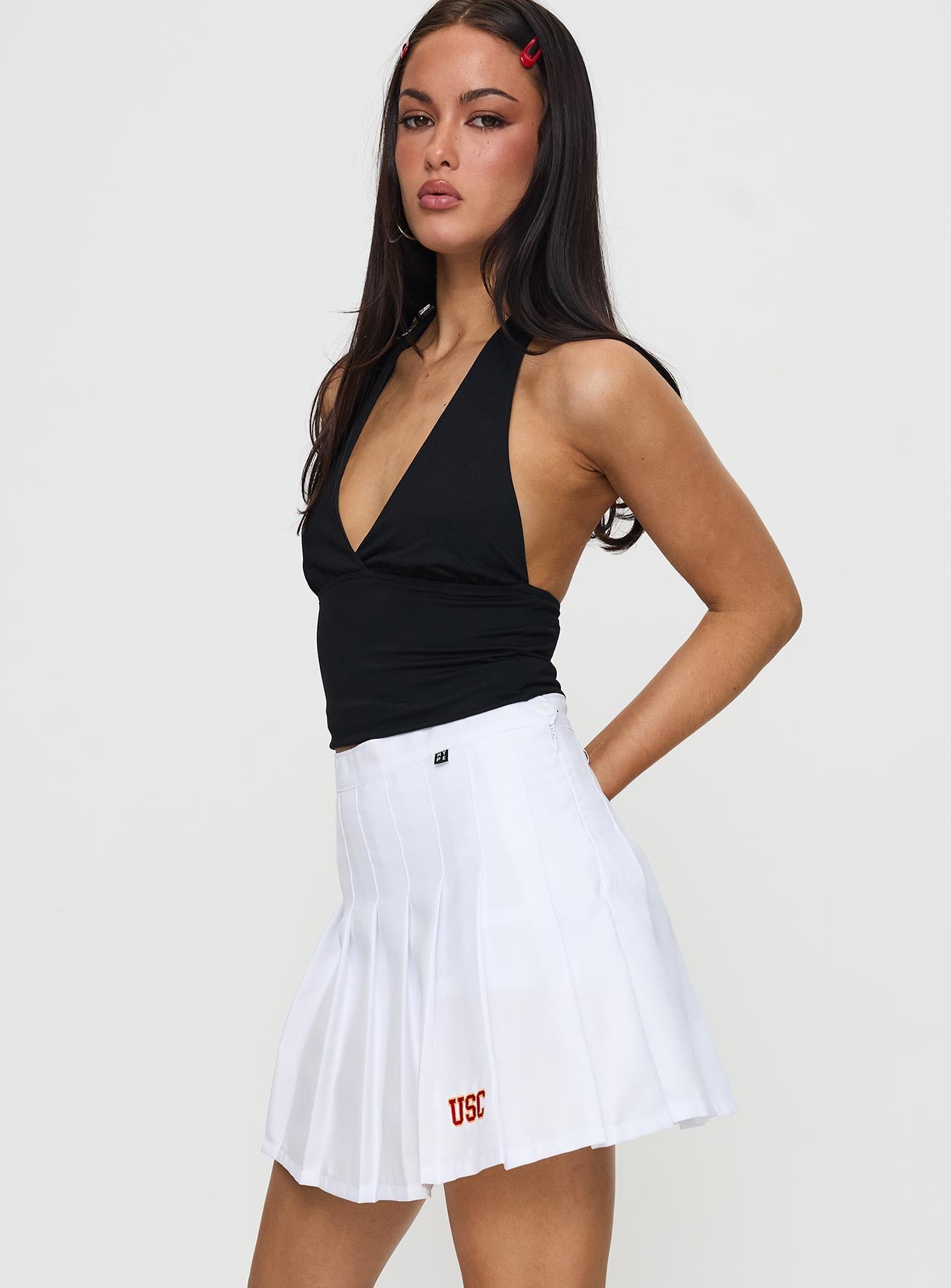 USC Tennis Skort White