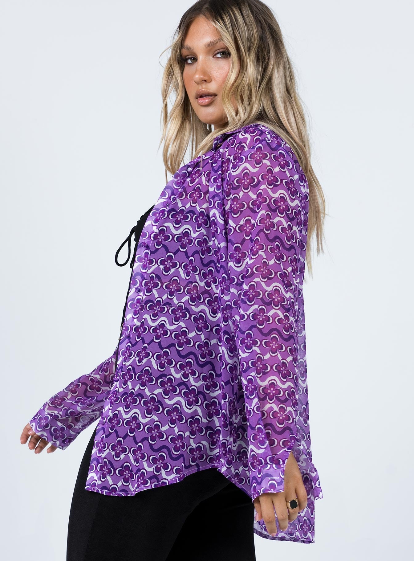 Janelle Shirt Purple