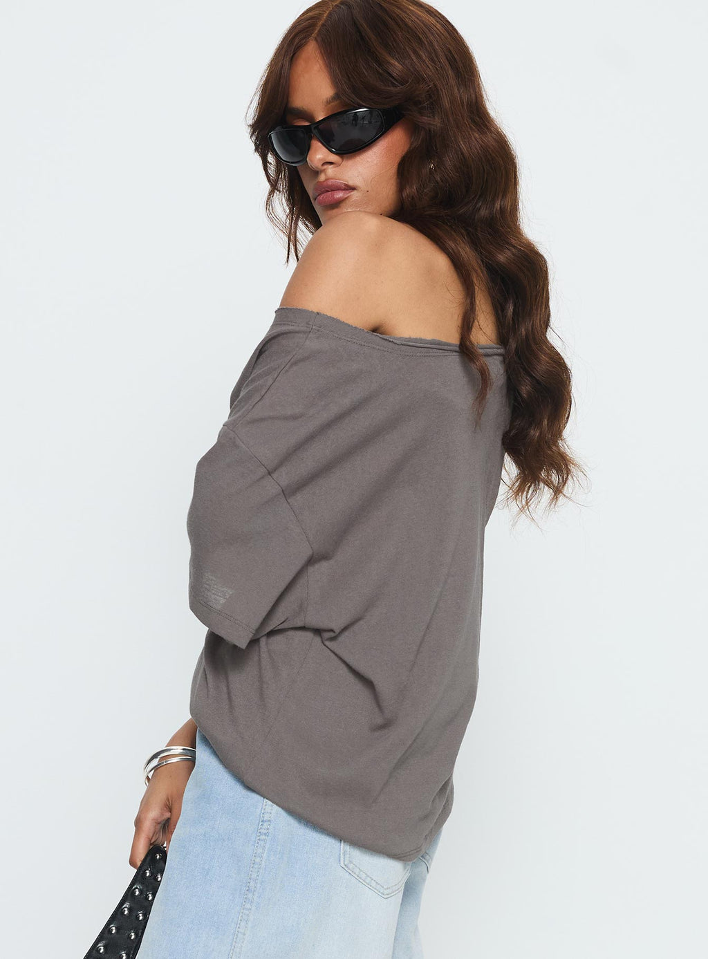 American Tune Graphic Top Washed Black