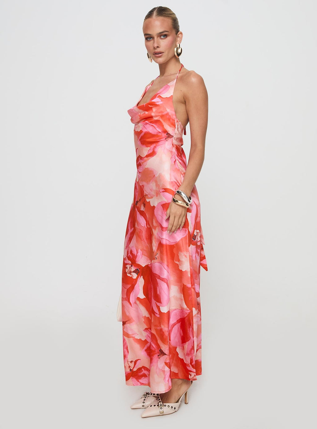 Simor Maxi Dress Red