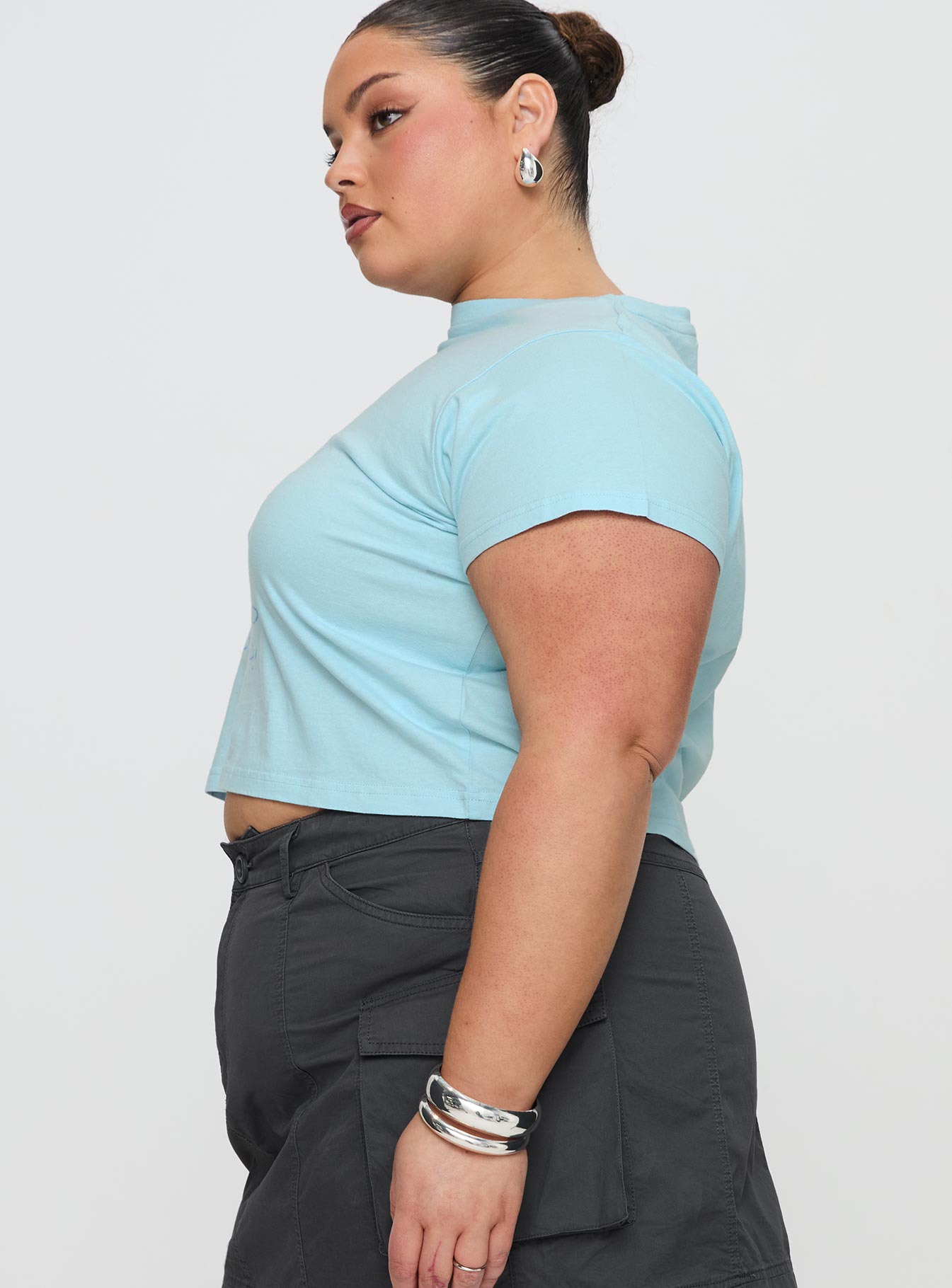 Cheers To You Tee Blue Curve