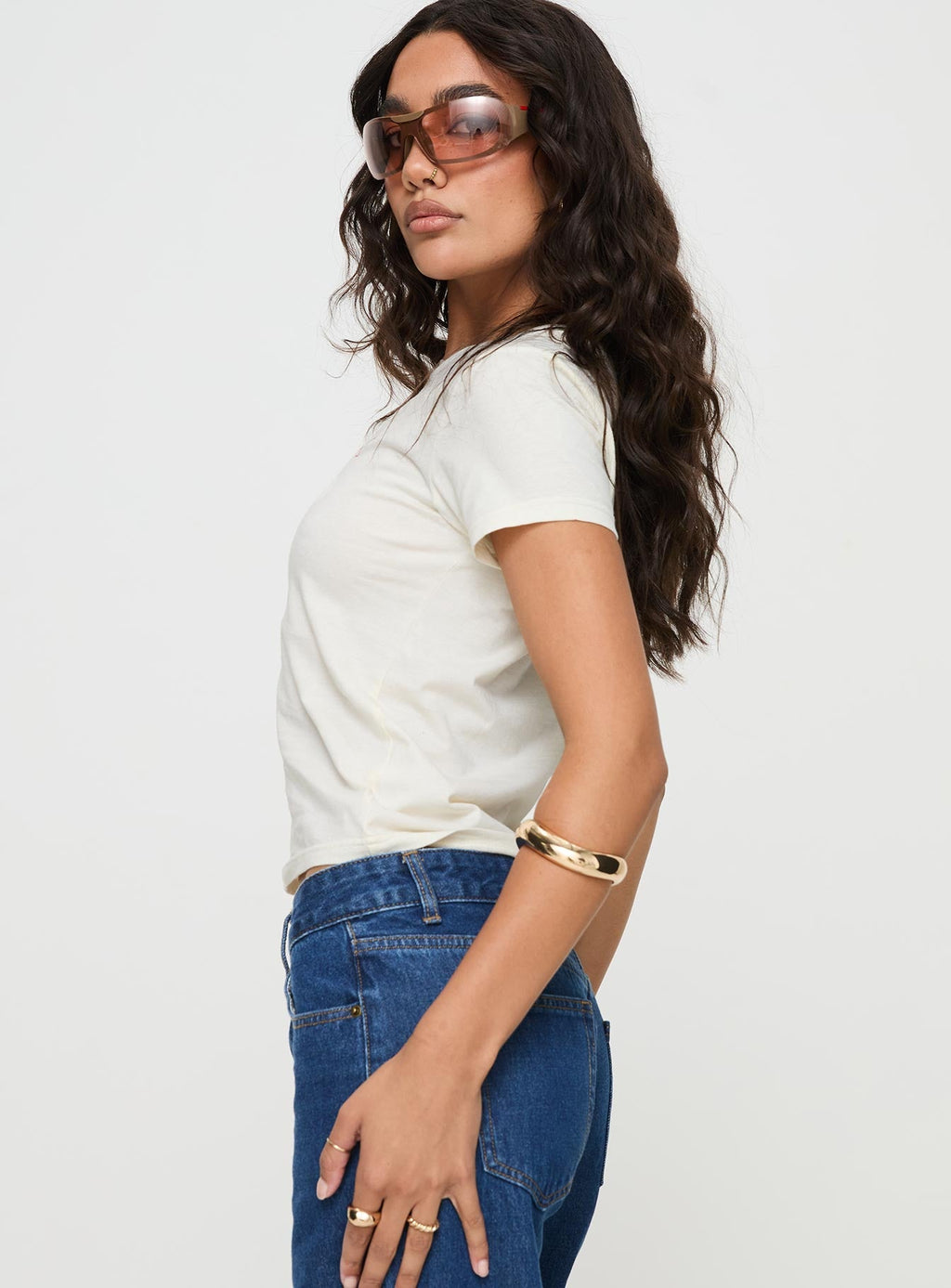 Cherry Cocktails Tee Cream