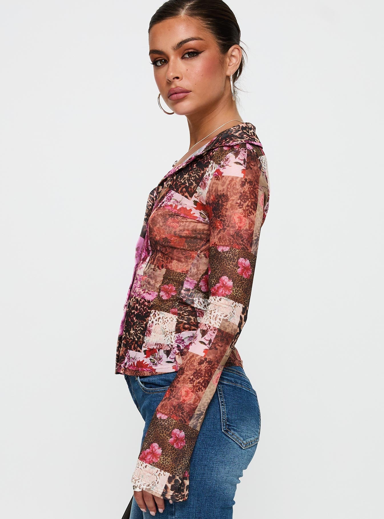 Maribou Long Sleeve Top Multi
