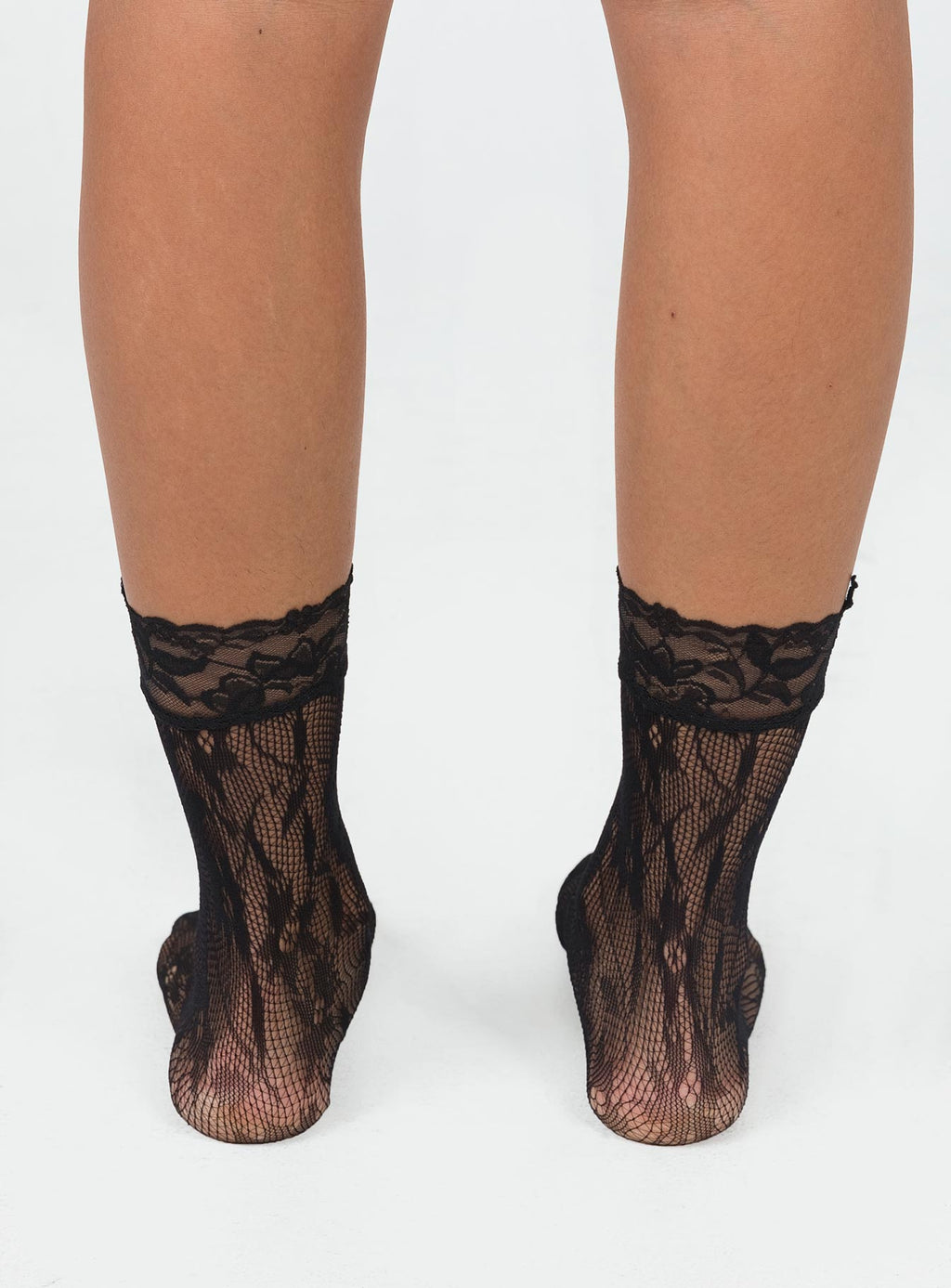 Bazley Lace Socks Black