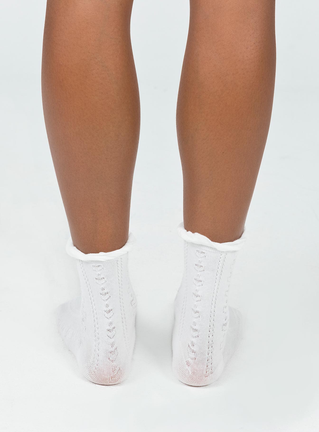 Rutherford Socks White