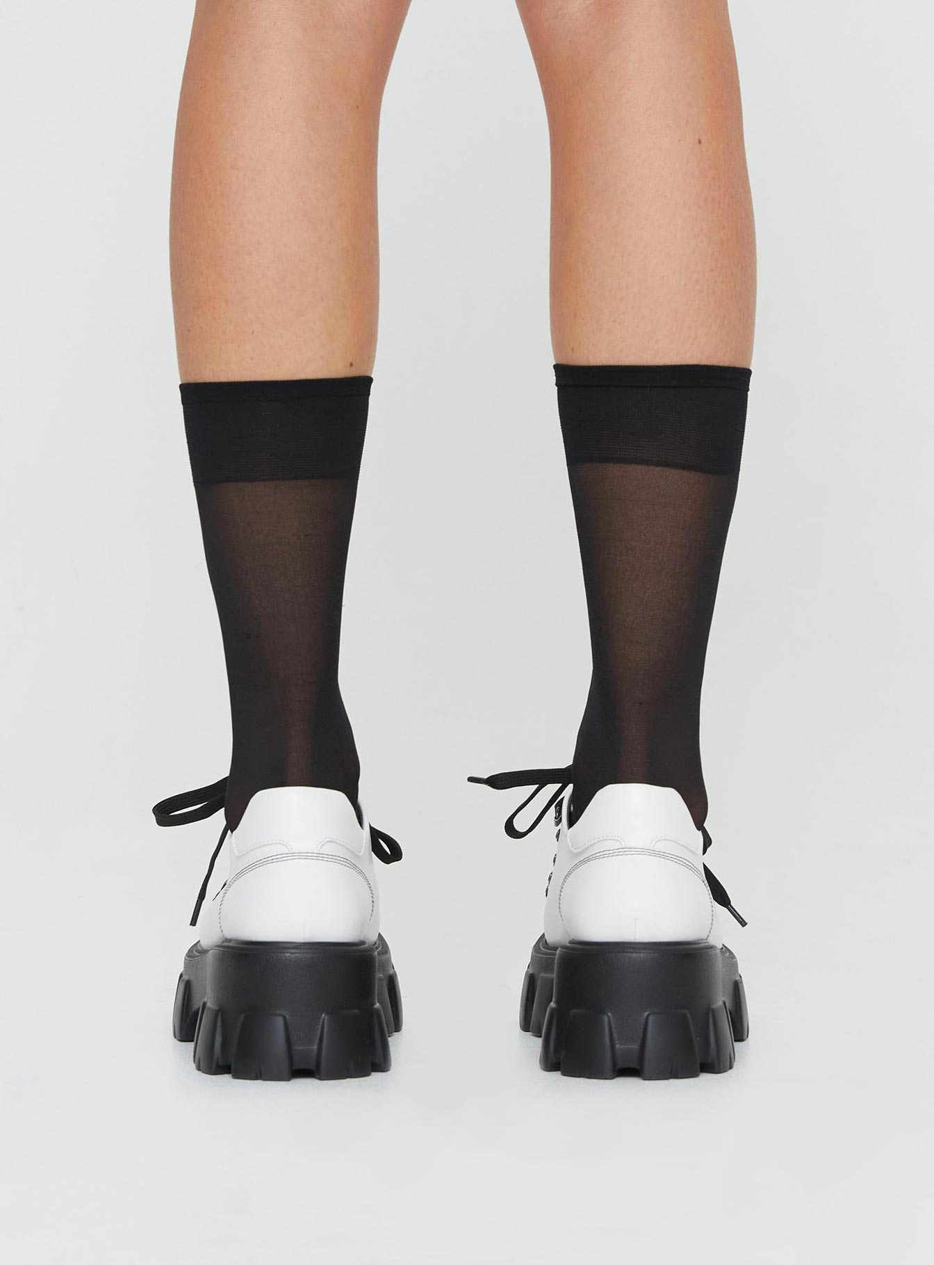 Jacquline Loafers Black & White