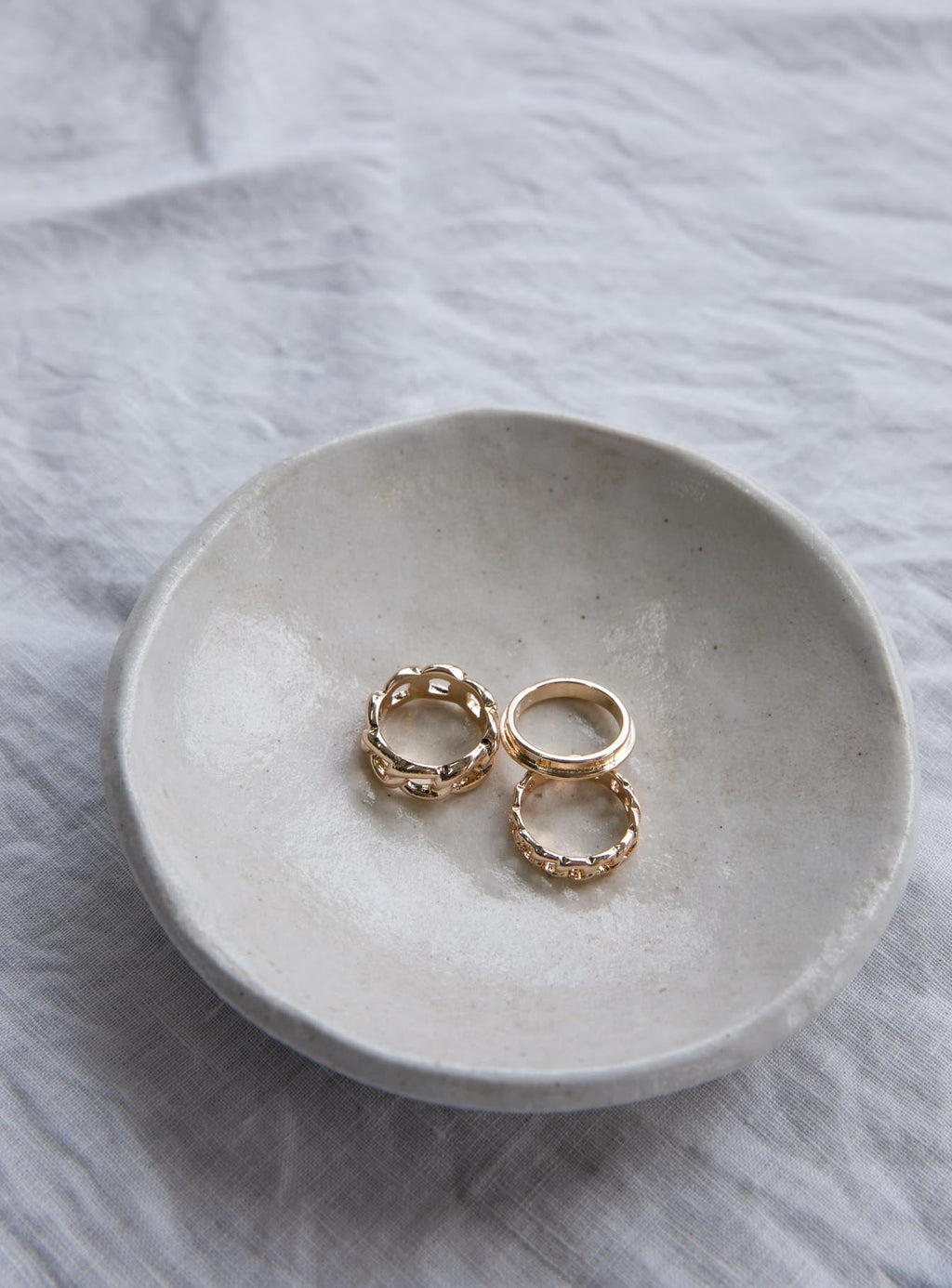 Cartagena Ring Set Gold