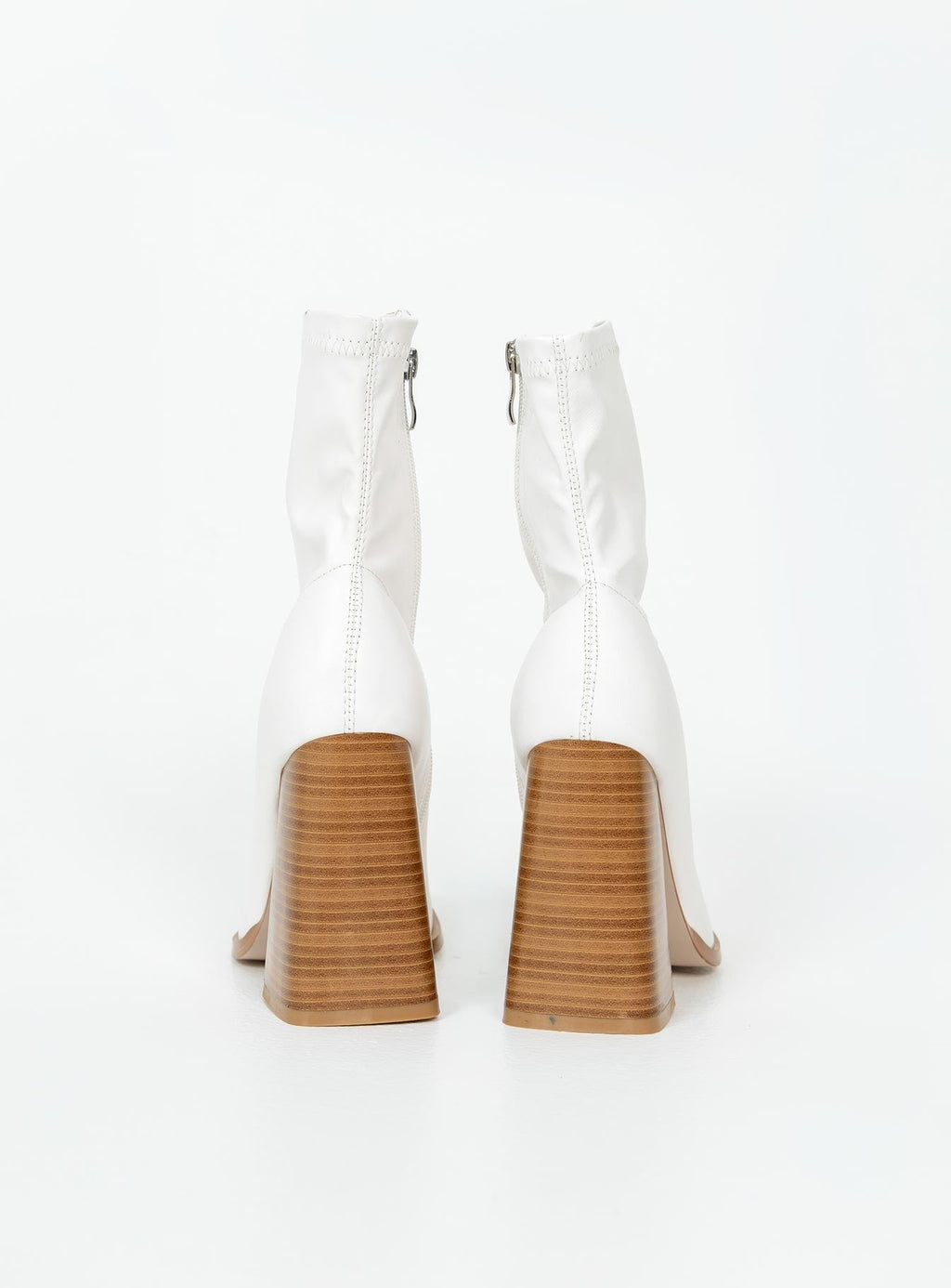Izuka Ankle Boots White