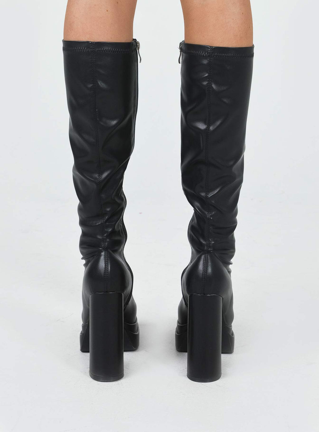 Rodney Platform Boot Black