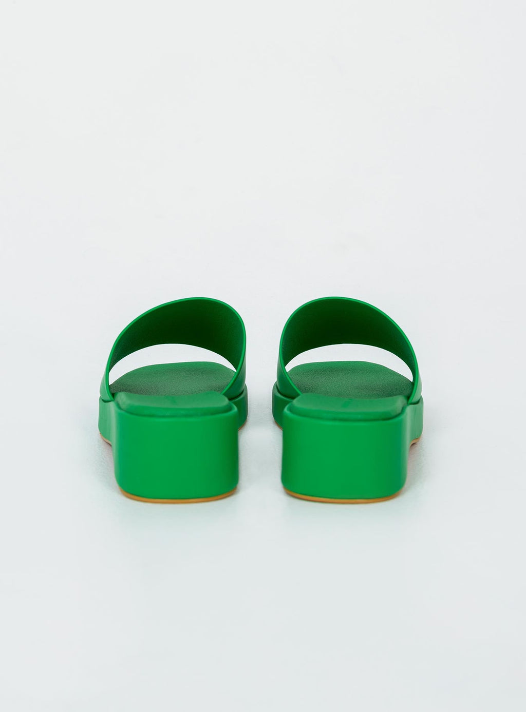 Delia Sandals Primary Green