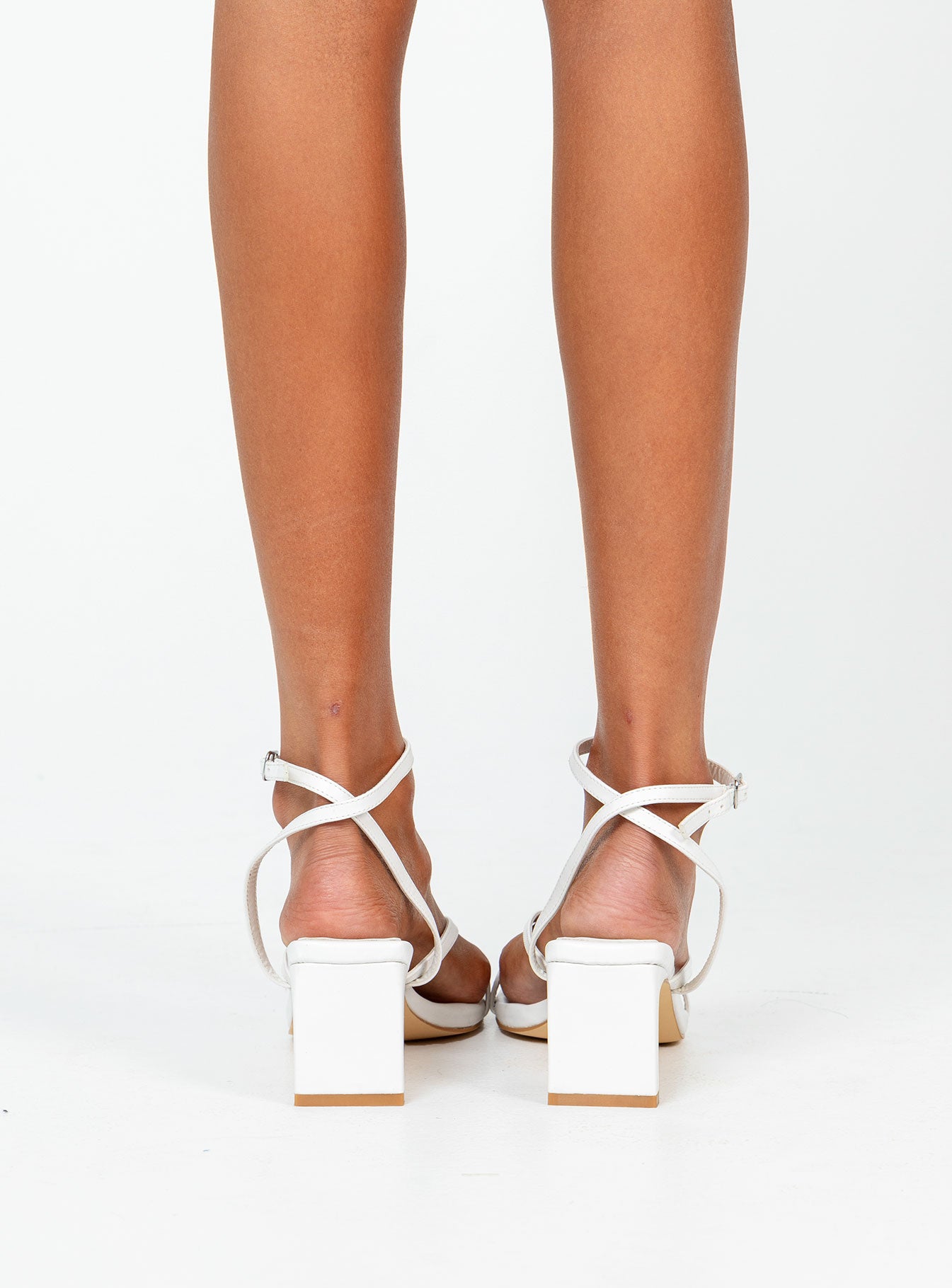 Calisto Heels White