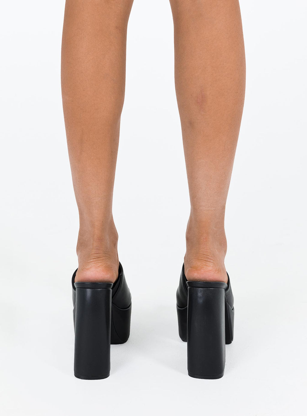 Emilia Platforms Heels Black