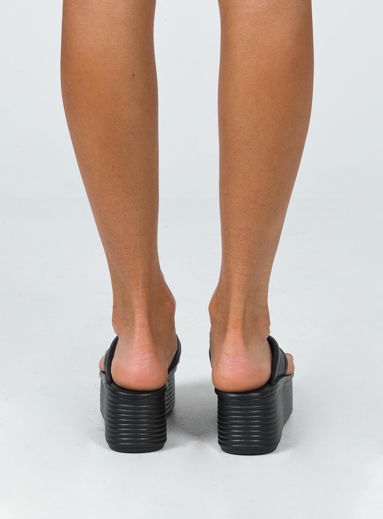 Lola Platform Sandals Black