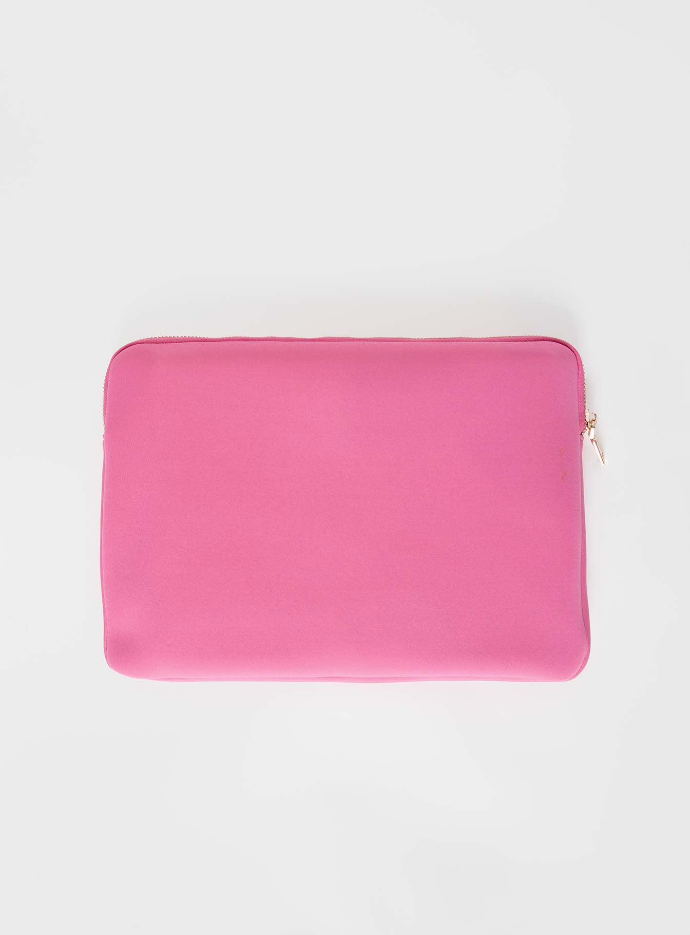 Princess Polly Laptop Case Squiggle Text Pink