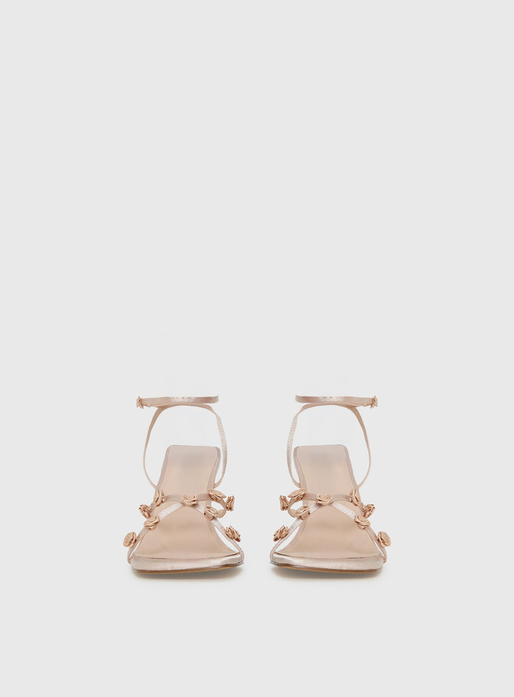 Billini Brynlee Heels Champagne Satin