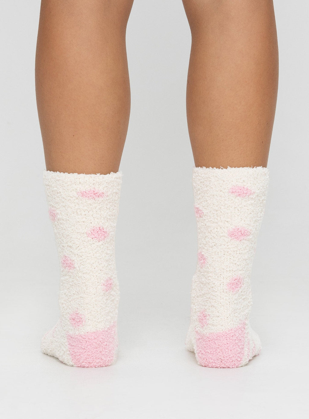 Winter Wonderland Socks White / Pink