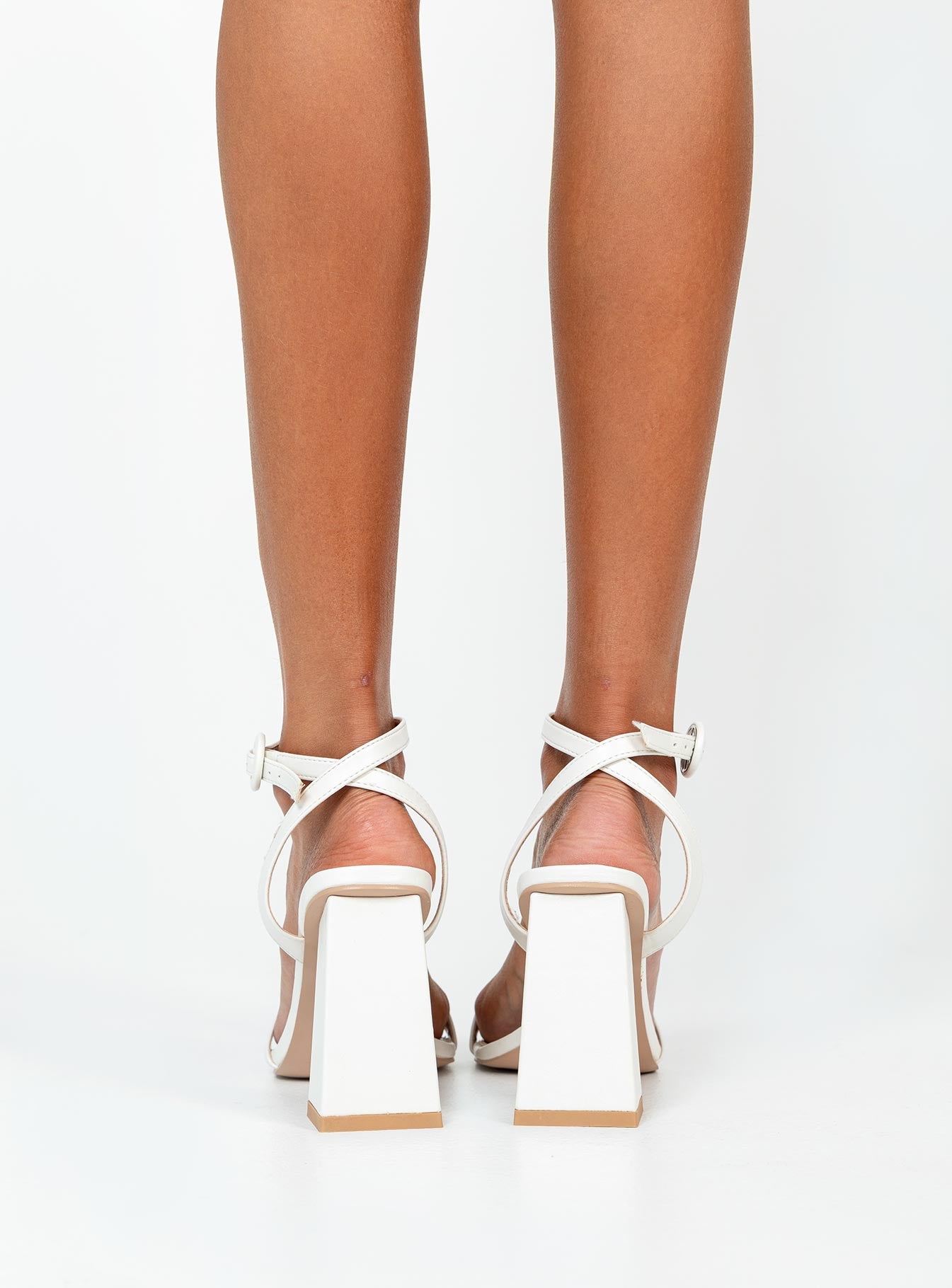 Nevada Heels White