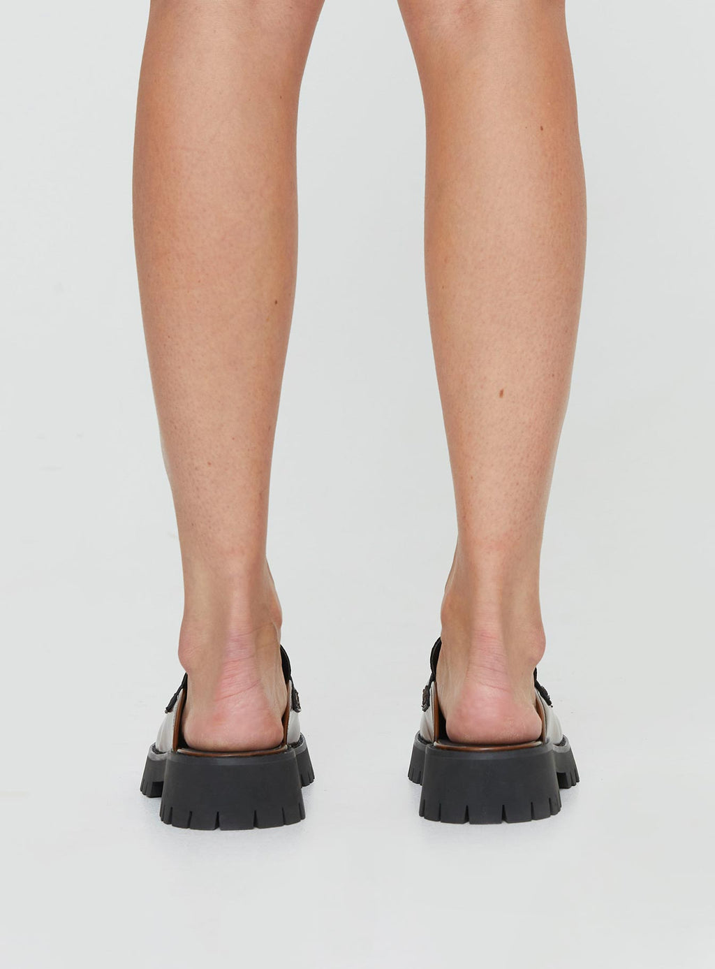 Grayson Mule Loafers Brown