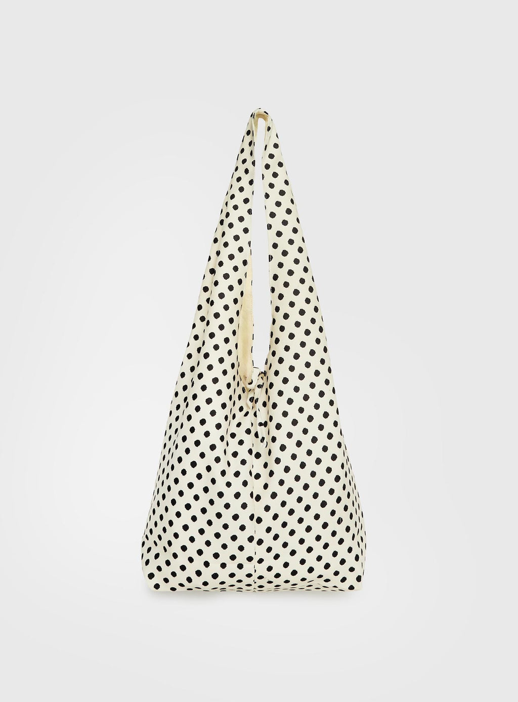 Sunday Sunrise Slouchy Bag White Polka