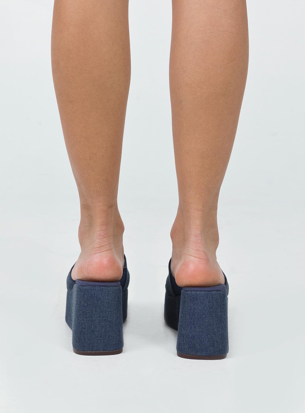 Broca Platform Sandal Dark Denim