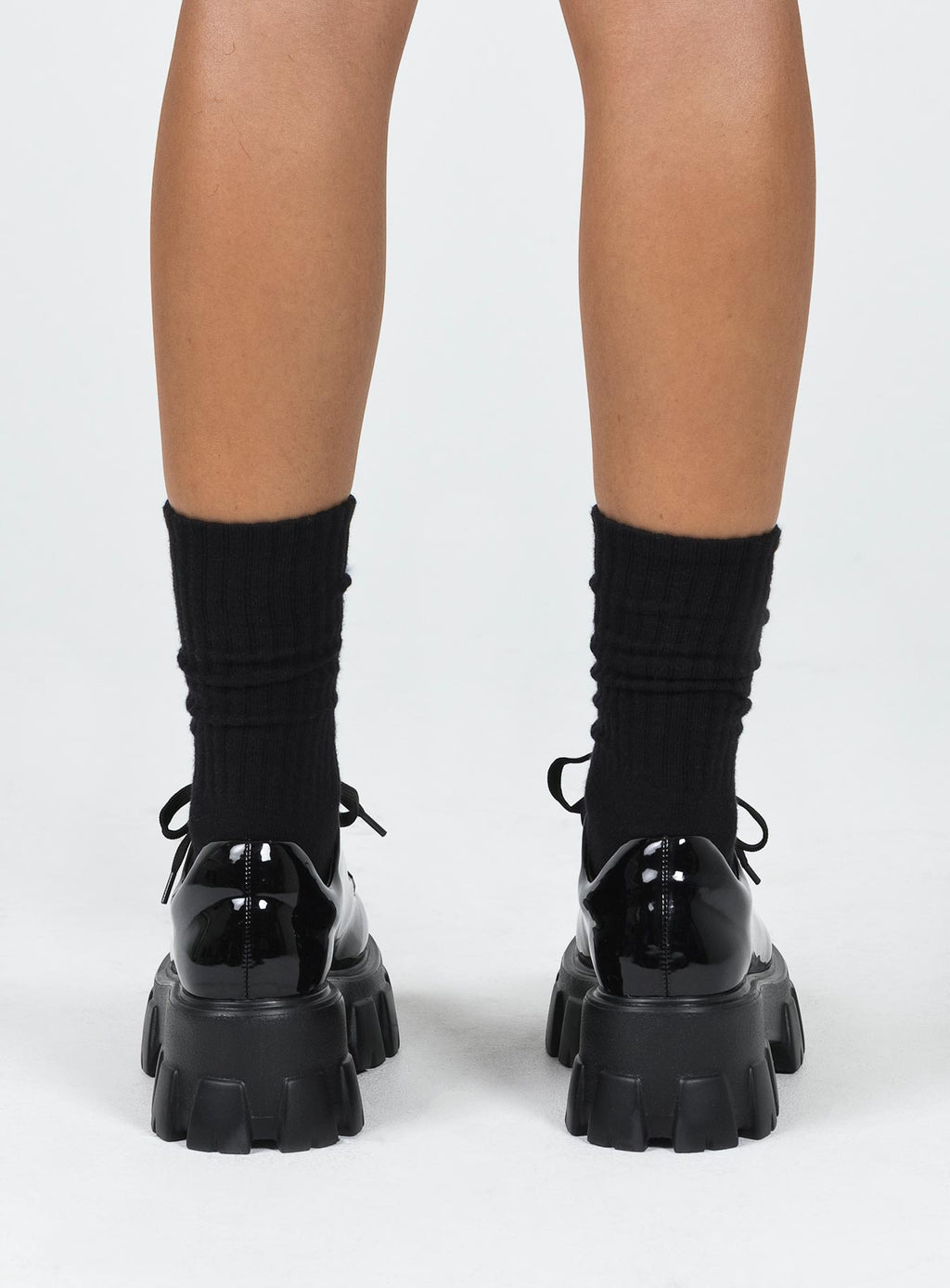 Mia Shoes Black Patent