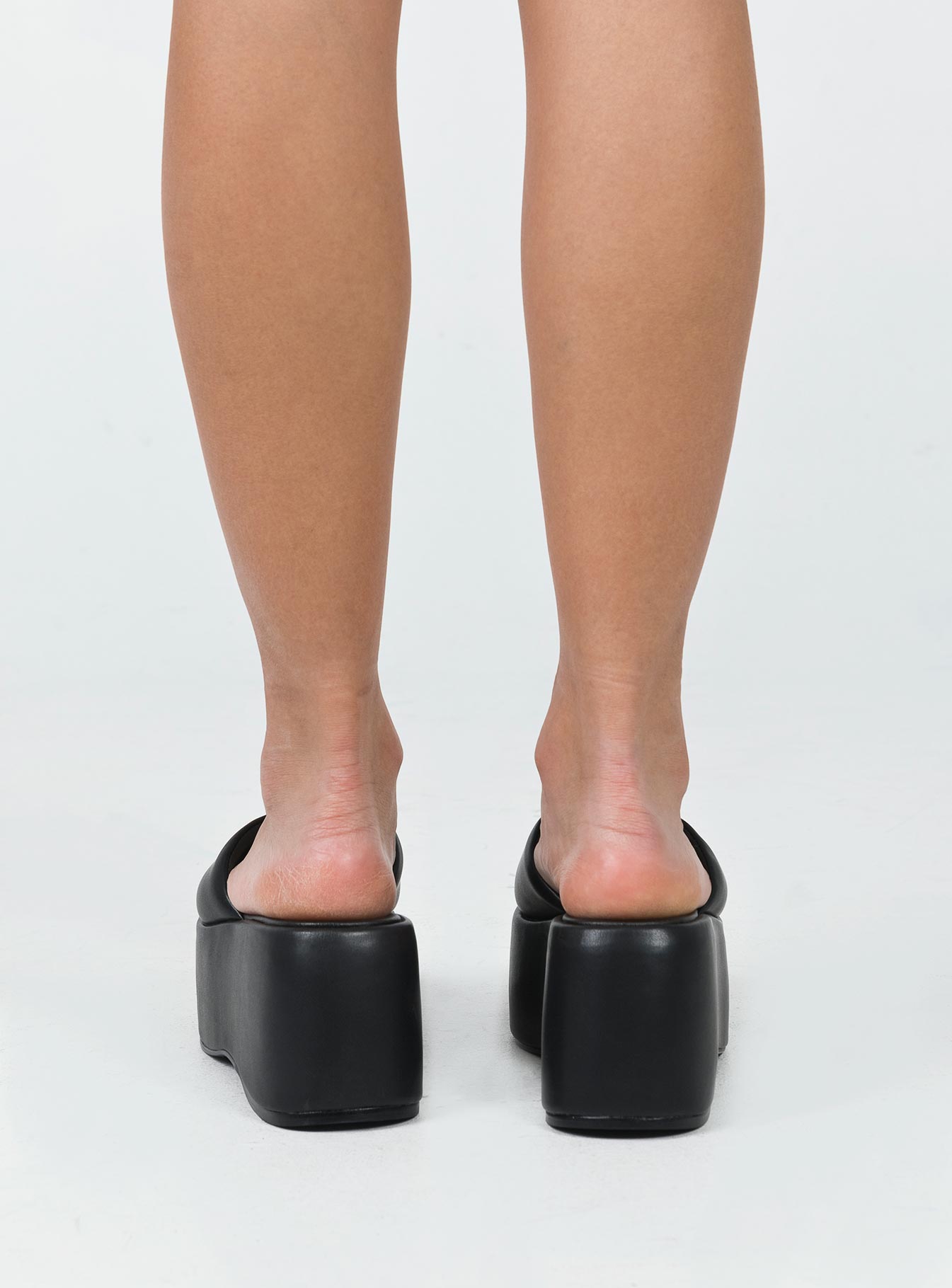 Zimmer Platform Sandals Black