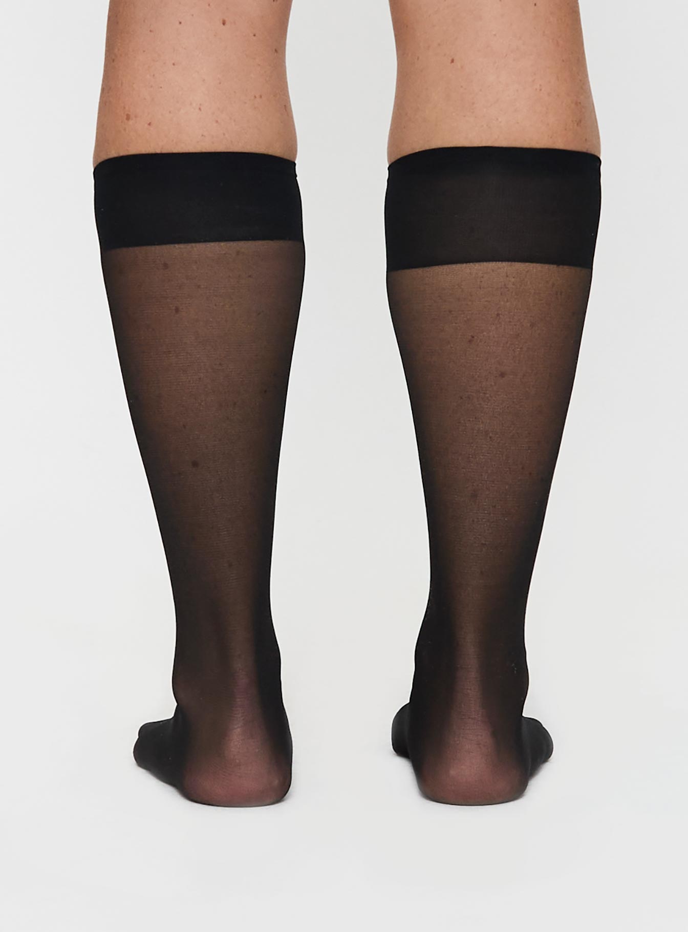 Mysteria Sheer Socks Black