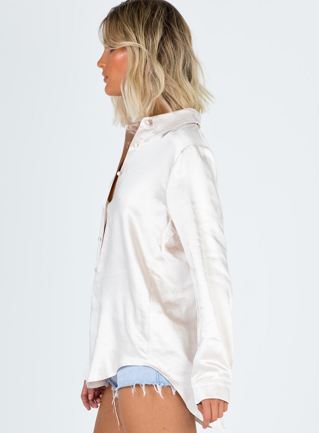 Vintage Vibes Shirt Champagne