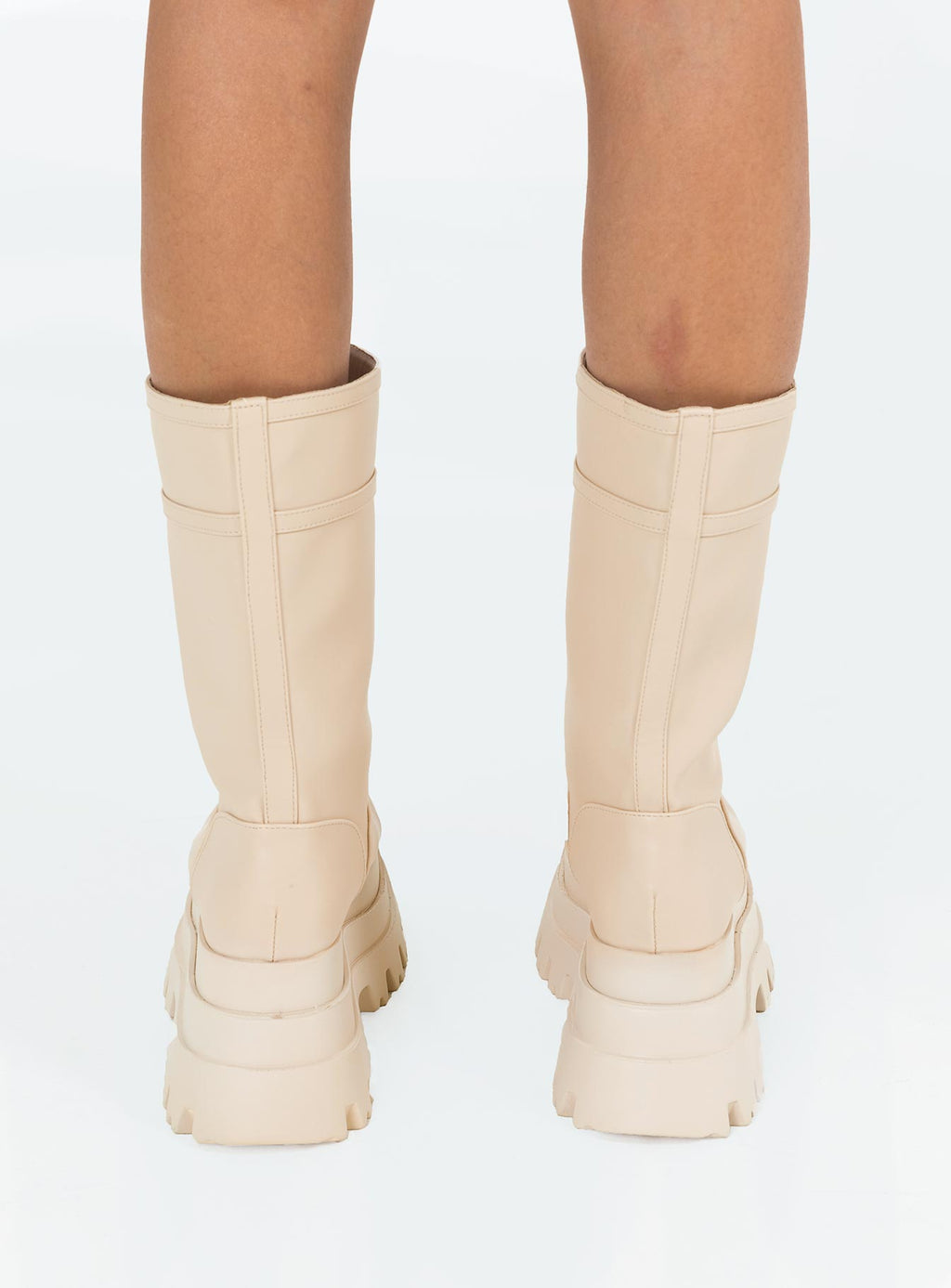 Sky High Boots Cream