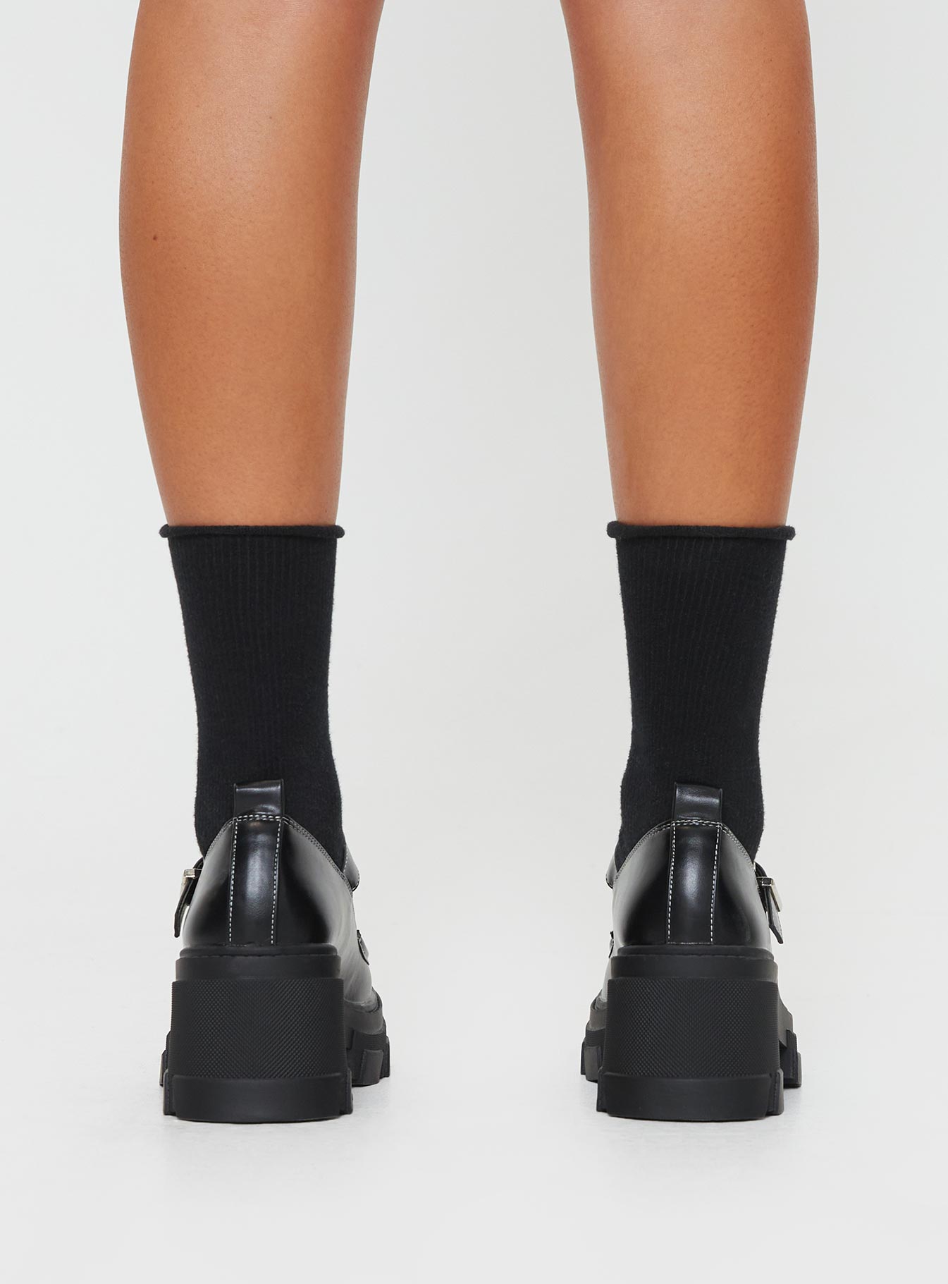 Entirely Mary Jane Heels Black