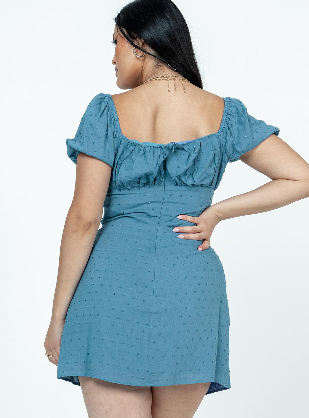 Fauci Mini Dress Navy