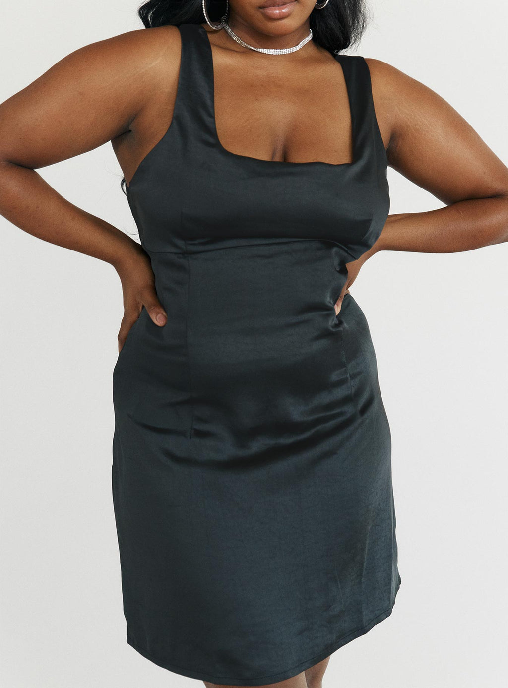 Cobie Mini Dress Black Curve