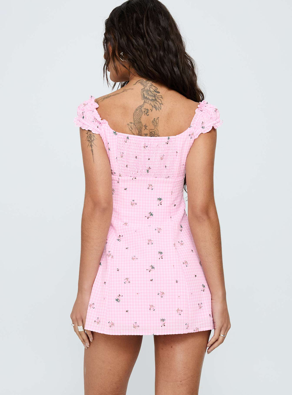 Freija Mini Dress Pink Multi