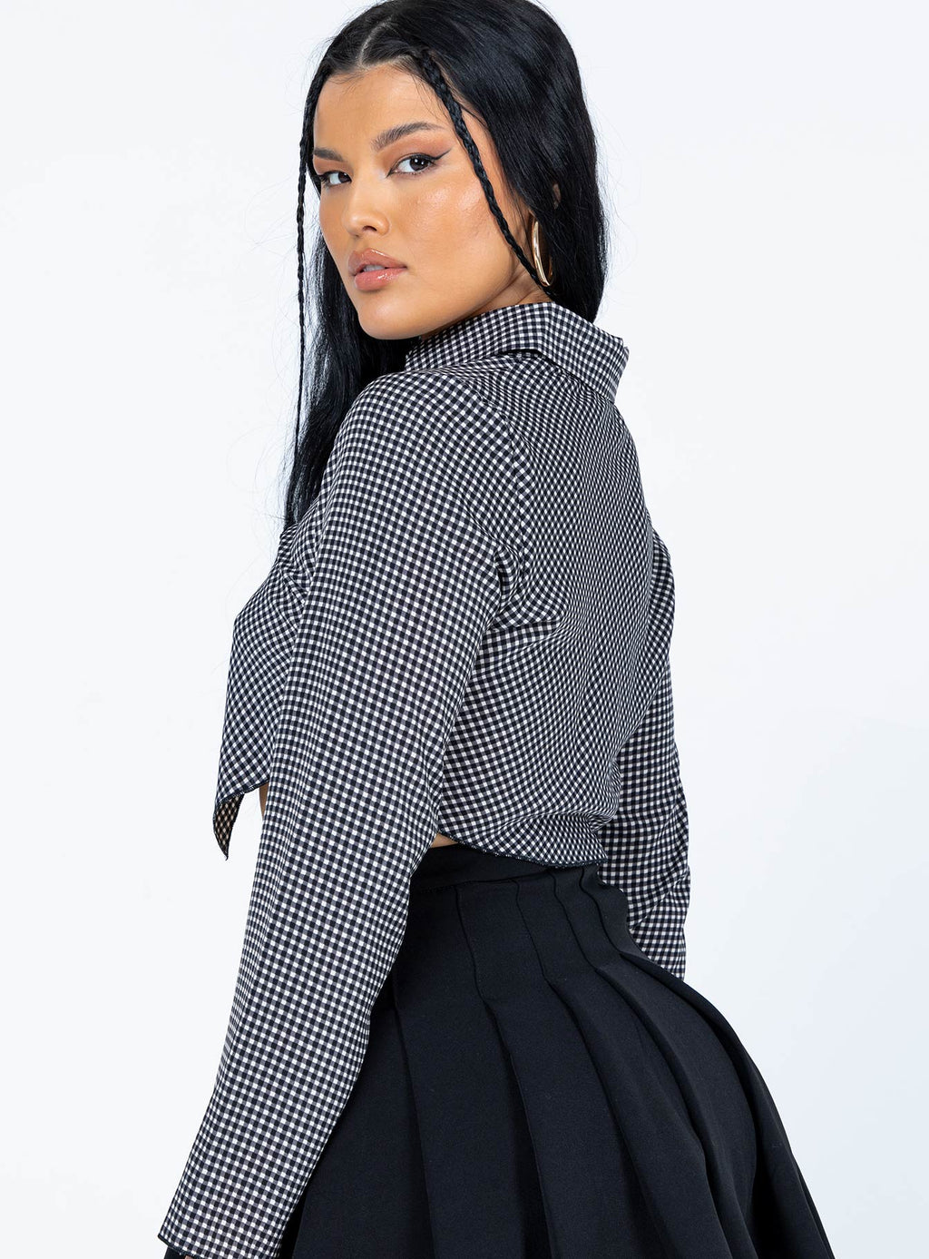 Nina Long Sleeve Top Black