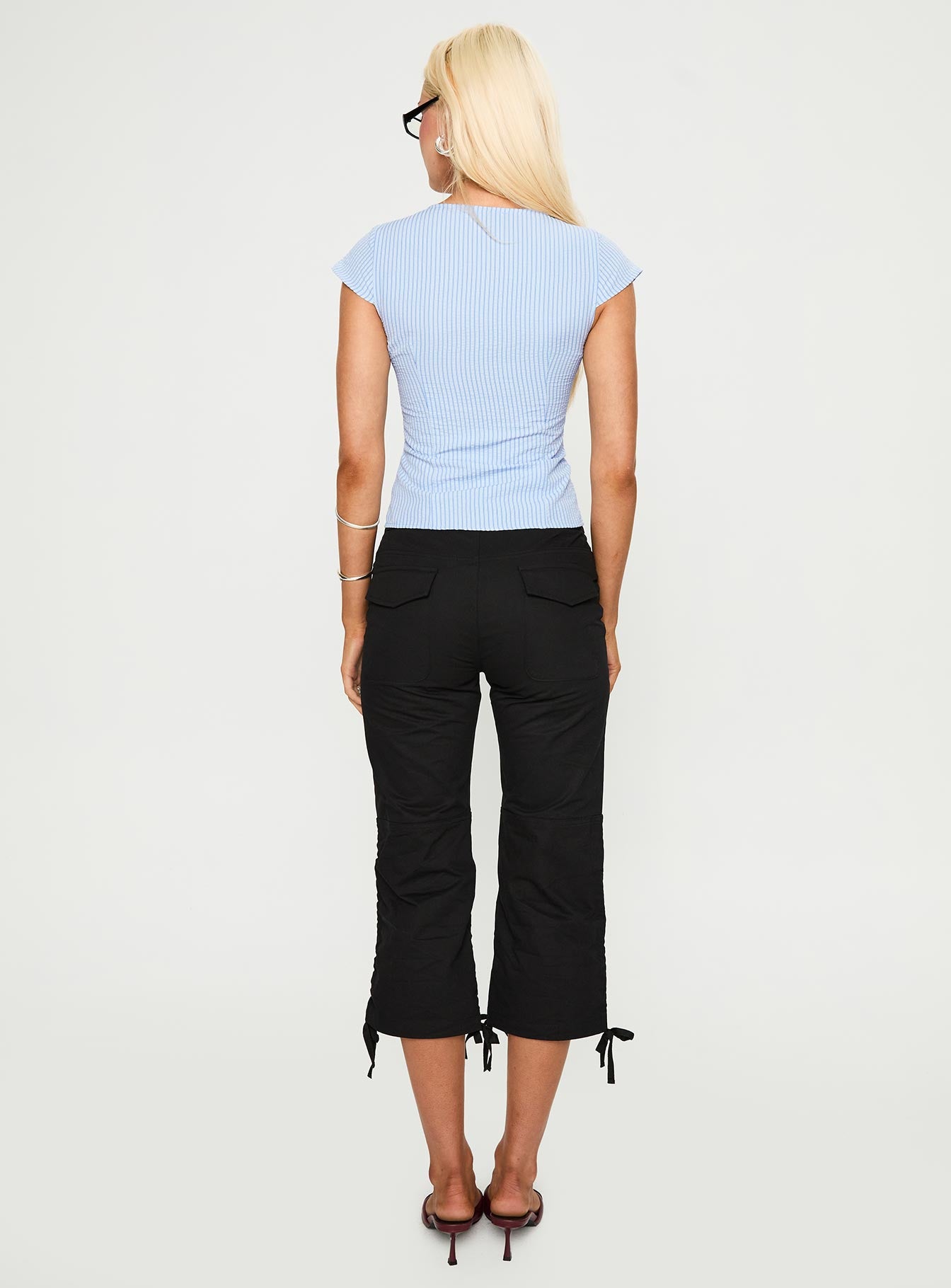 Hot Rod Capri Pant Black