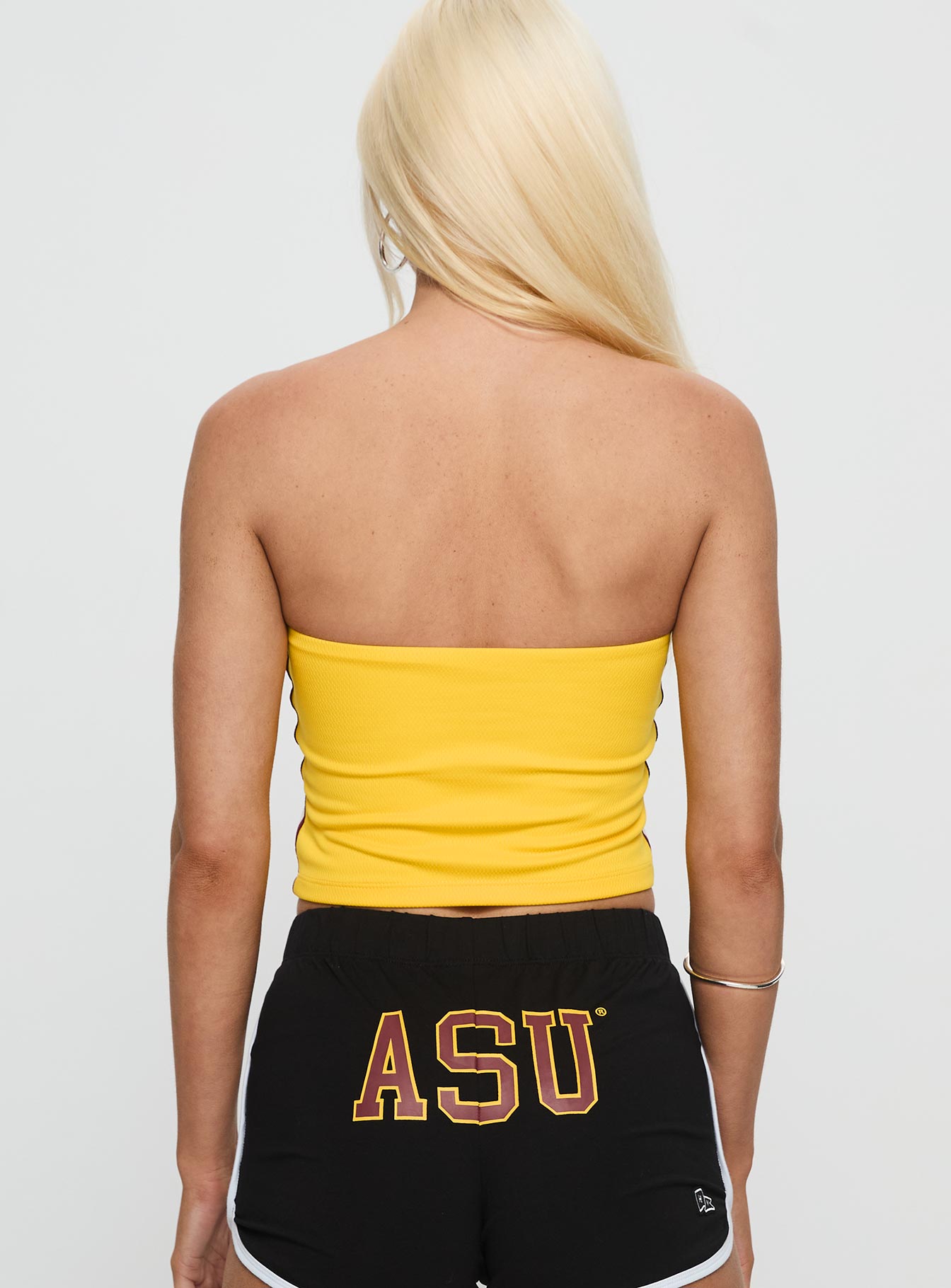 ASU Jersey Tube Top Gold