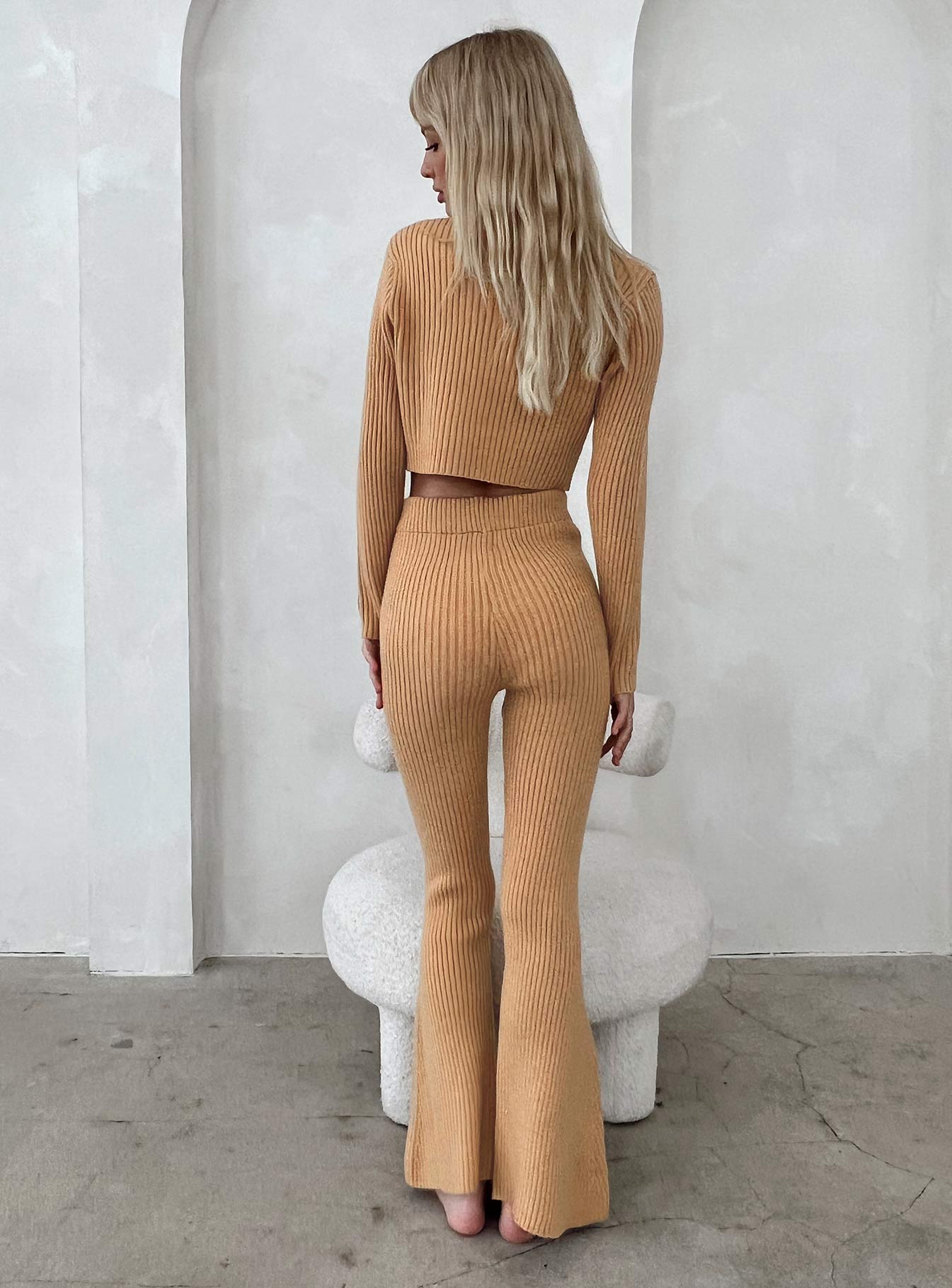 Tani Knit Set Tan