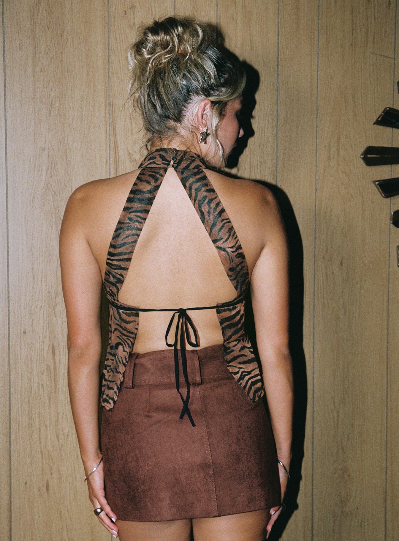 Shakti Halter Top Tiger