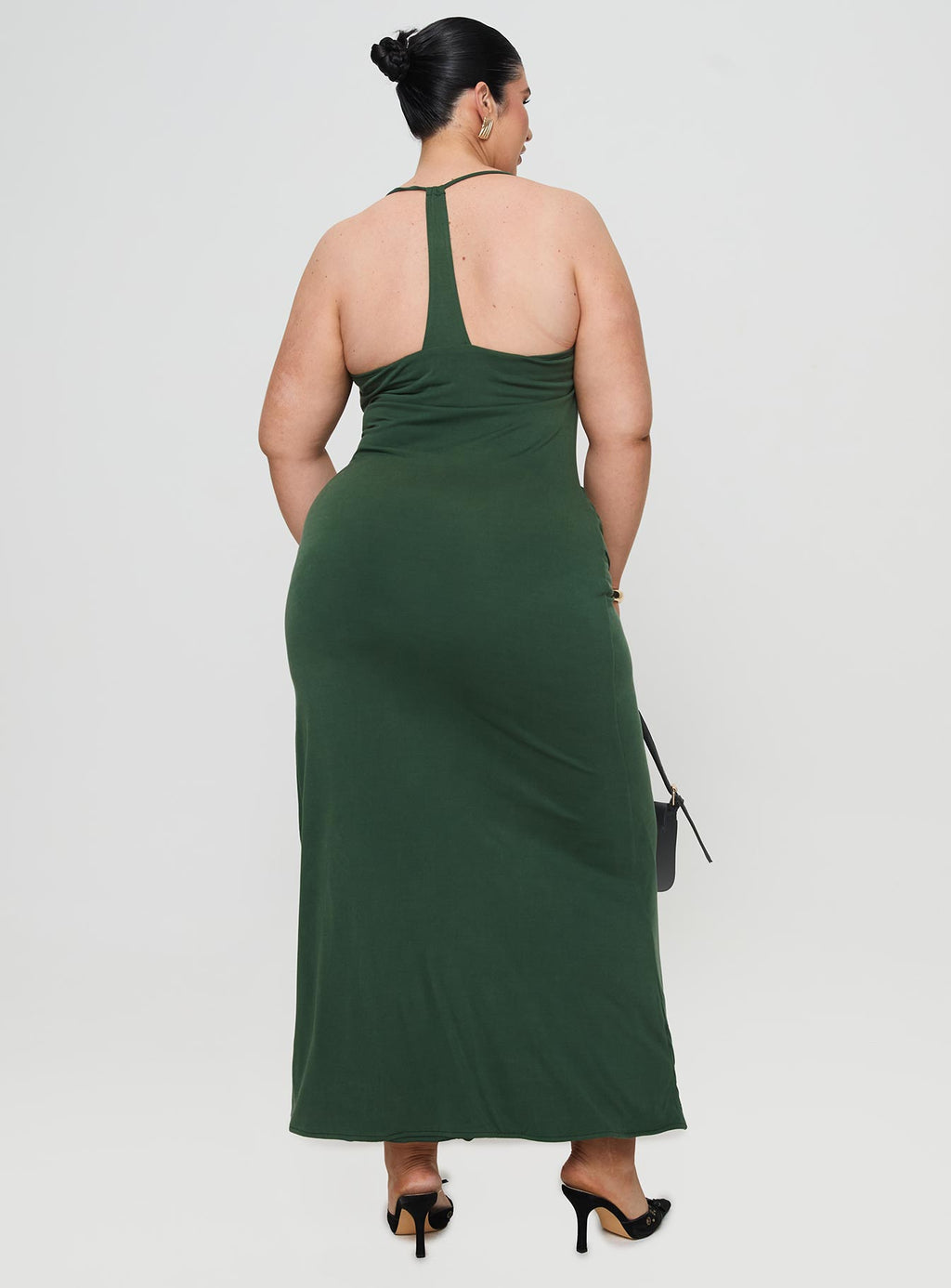 Marchesi Maxi Dress Green Curve
