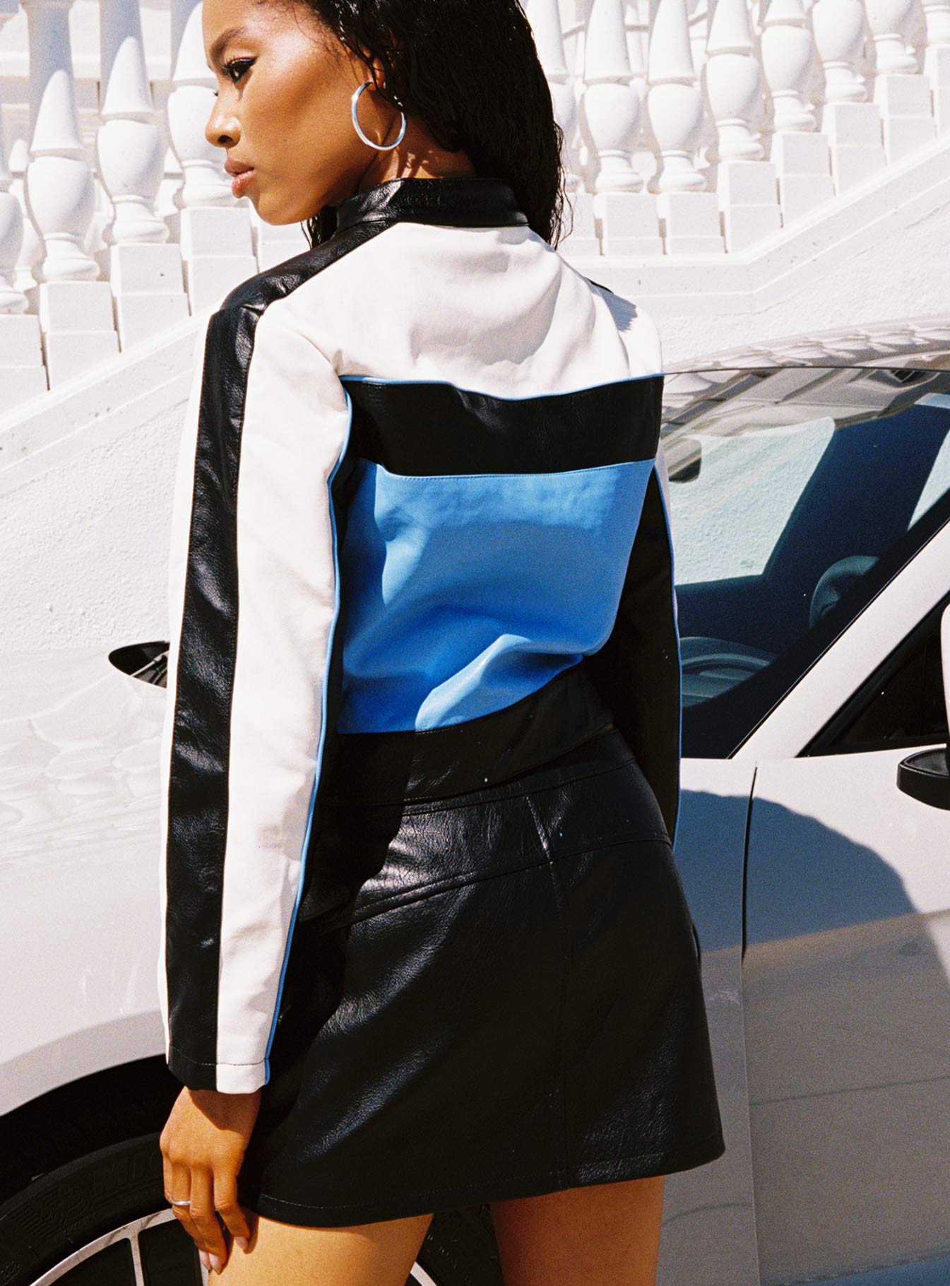 Test Drive Mini Skirt Black