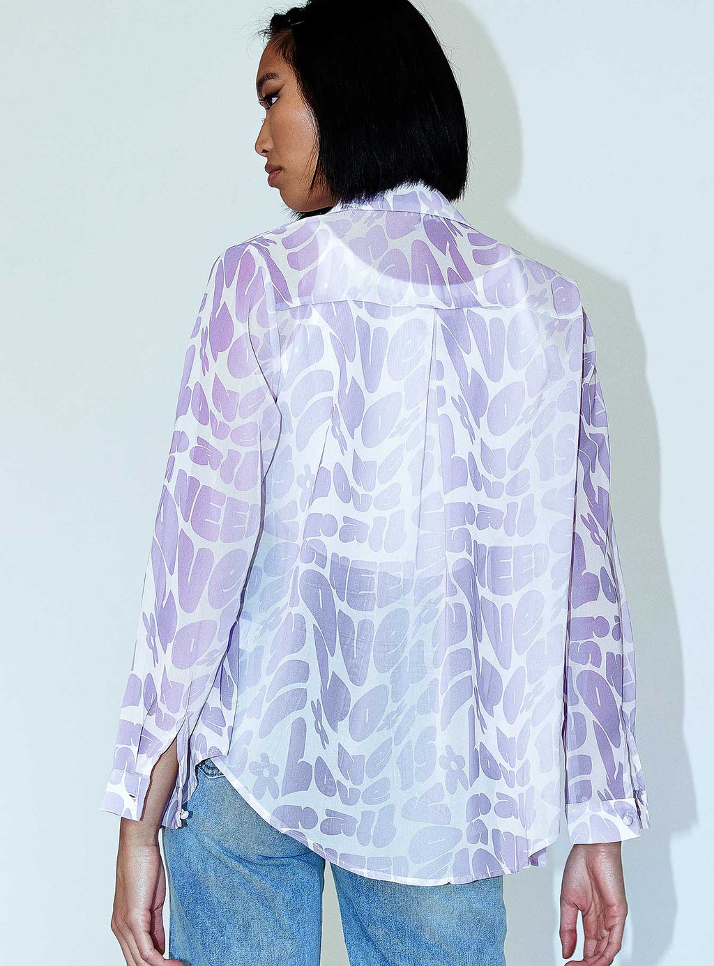 Send Love Shirt Purple