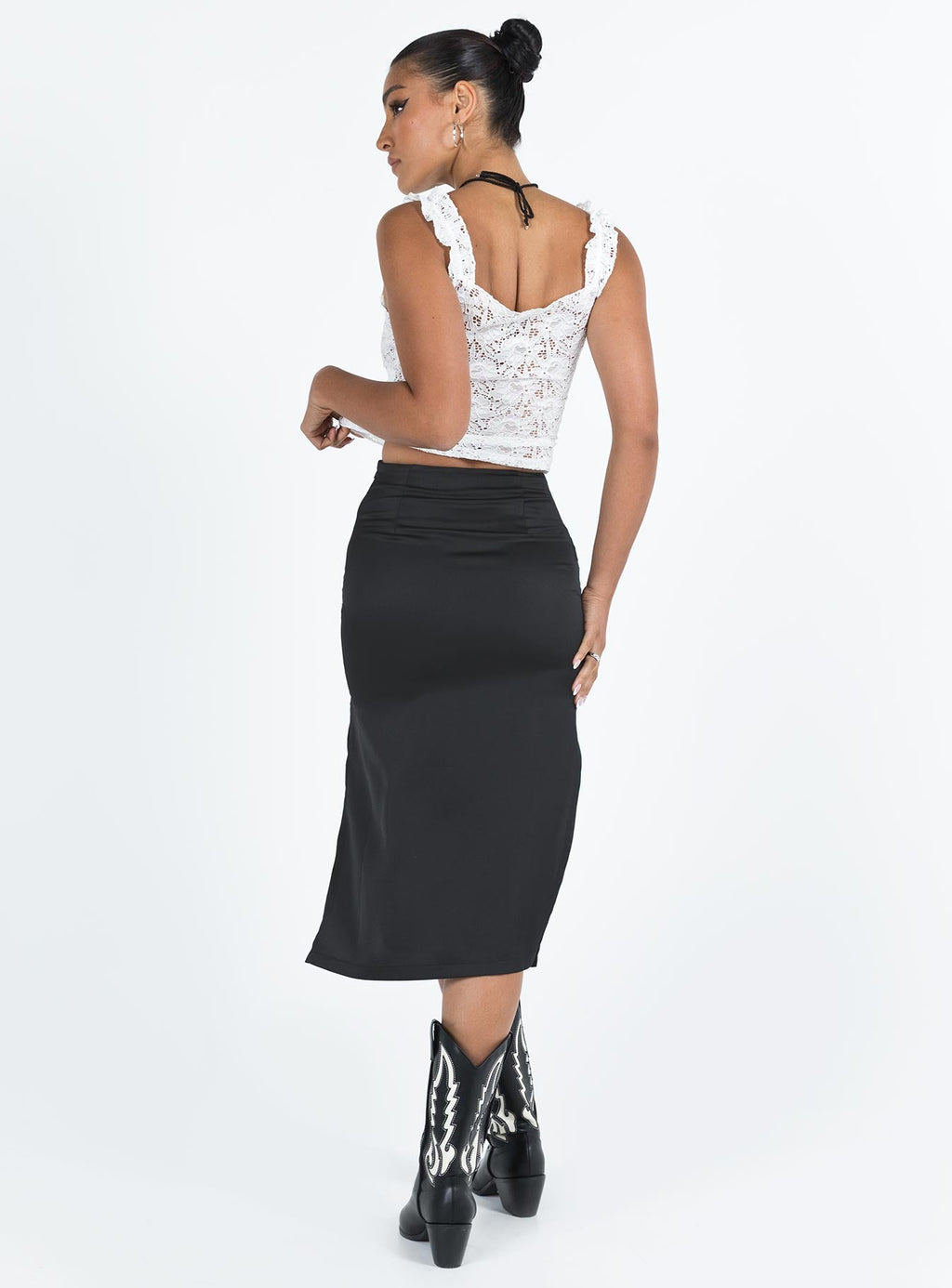 Jansson Midi Skirt Black