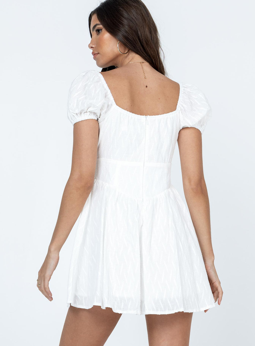 Caria Mini Dress White
