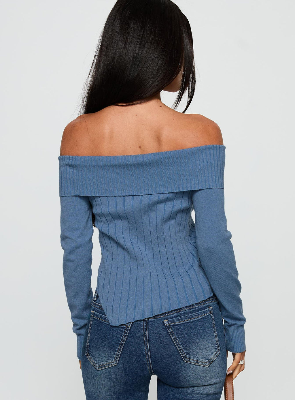 Brisa Long Sleeve Top Blue