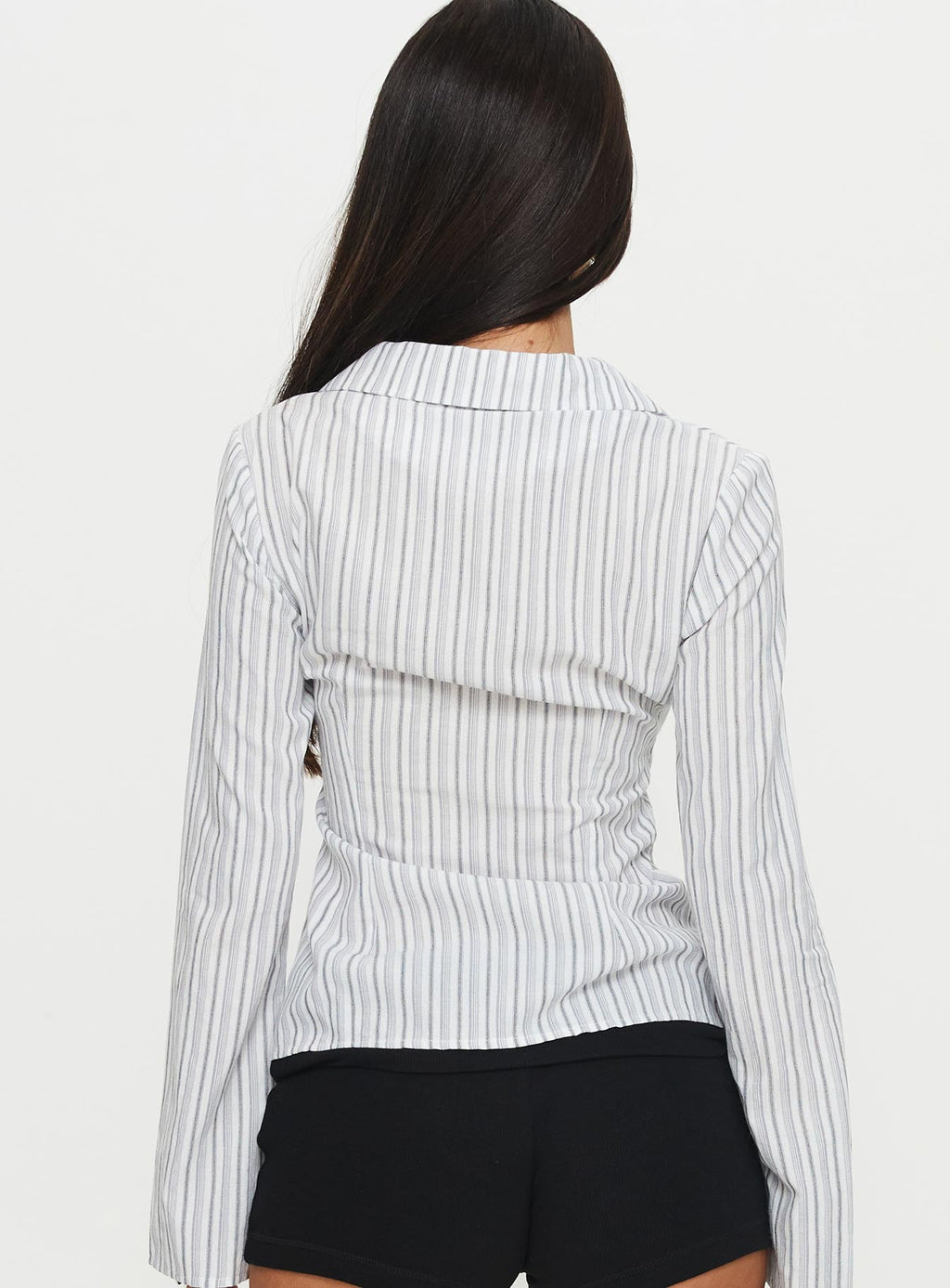 Myers Stripe Top White