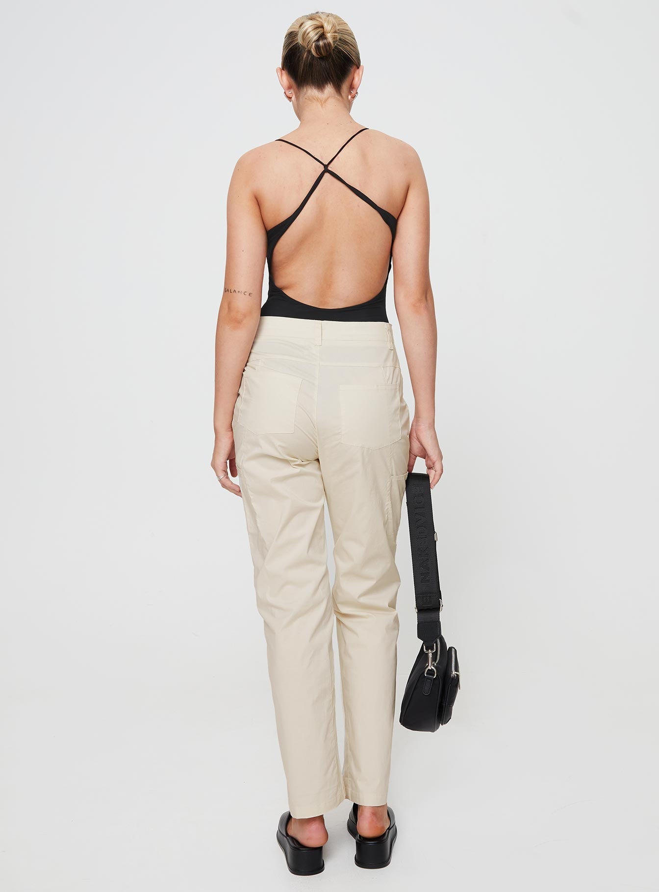 Ryliana Cargo Pants Beige