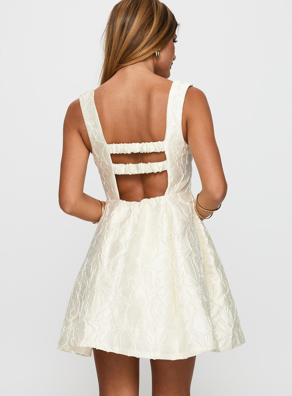 Eloquent Mini Dress Ivory