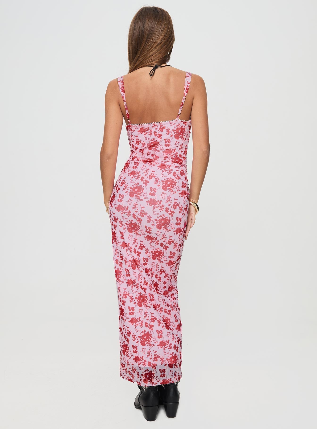 Cotter Maxi Dress Pink / Floral